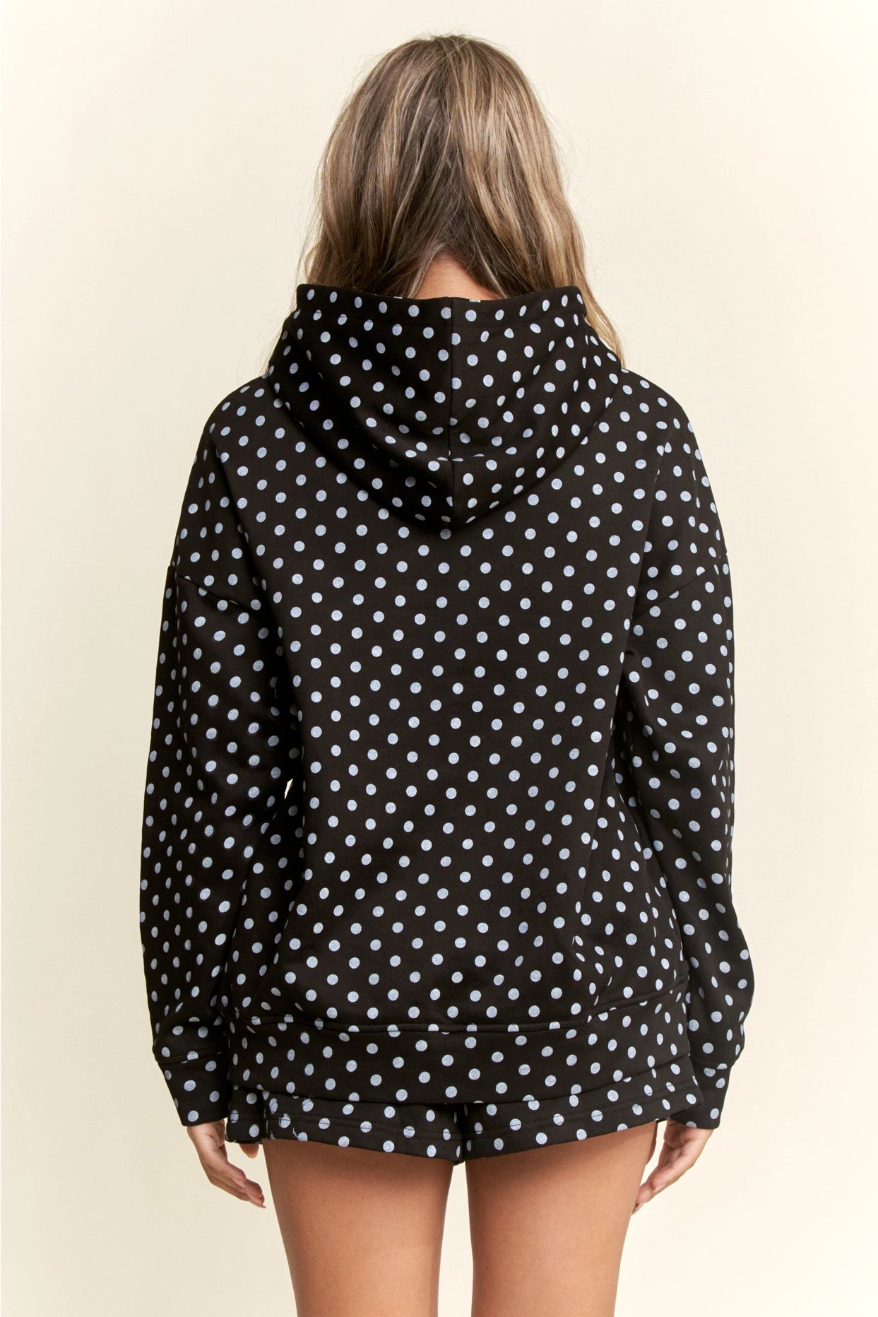Adelyn Polka Dot Sweatshorts