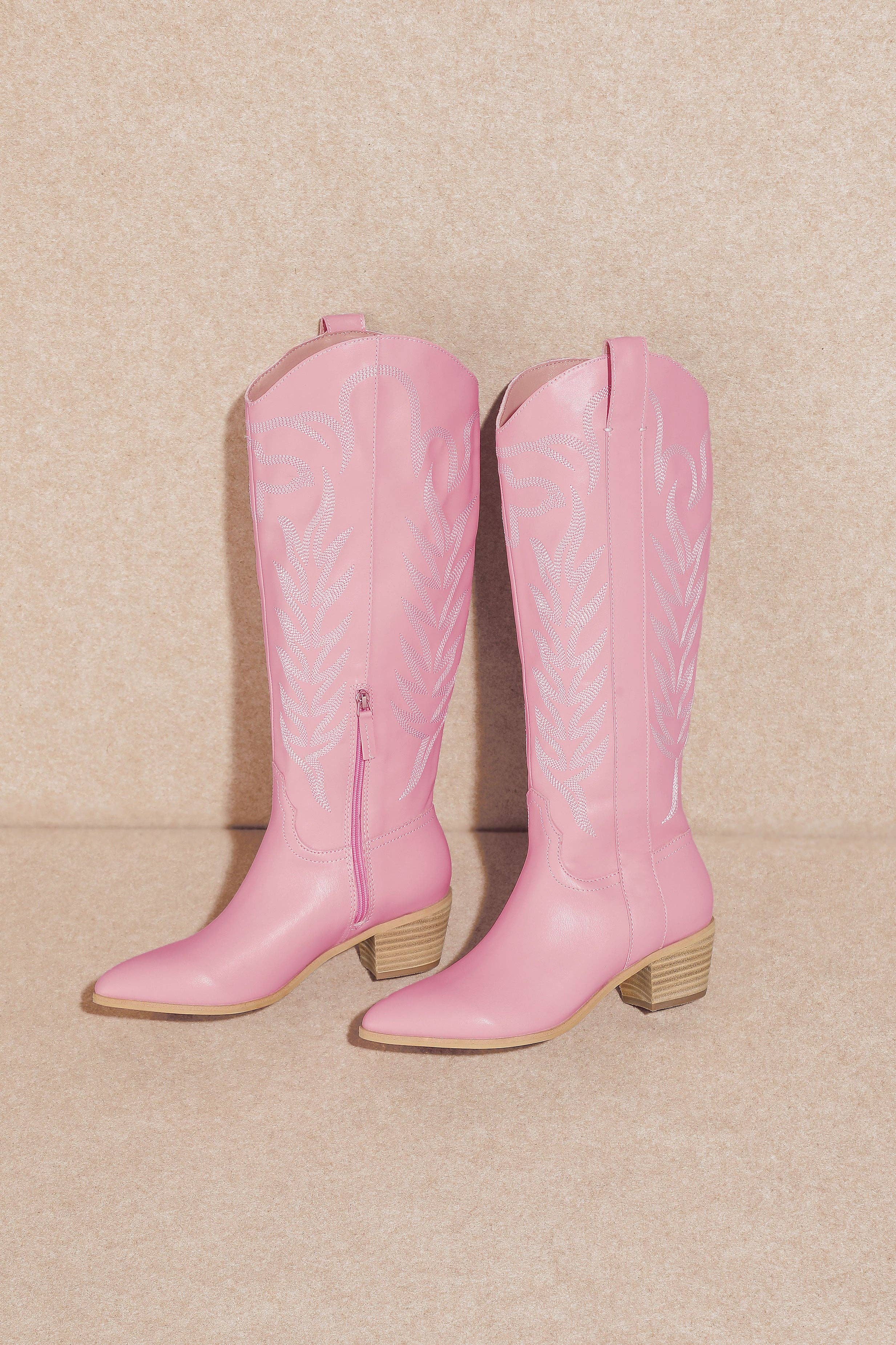 Lainey Embroidered Cowboy Boots