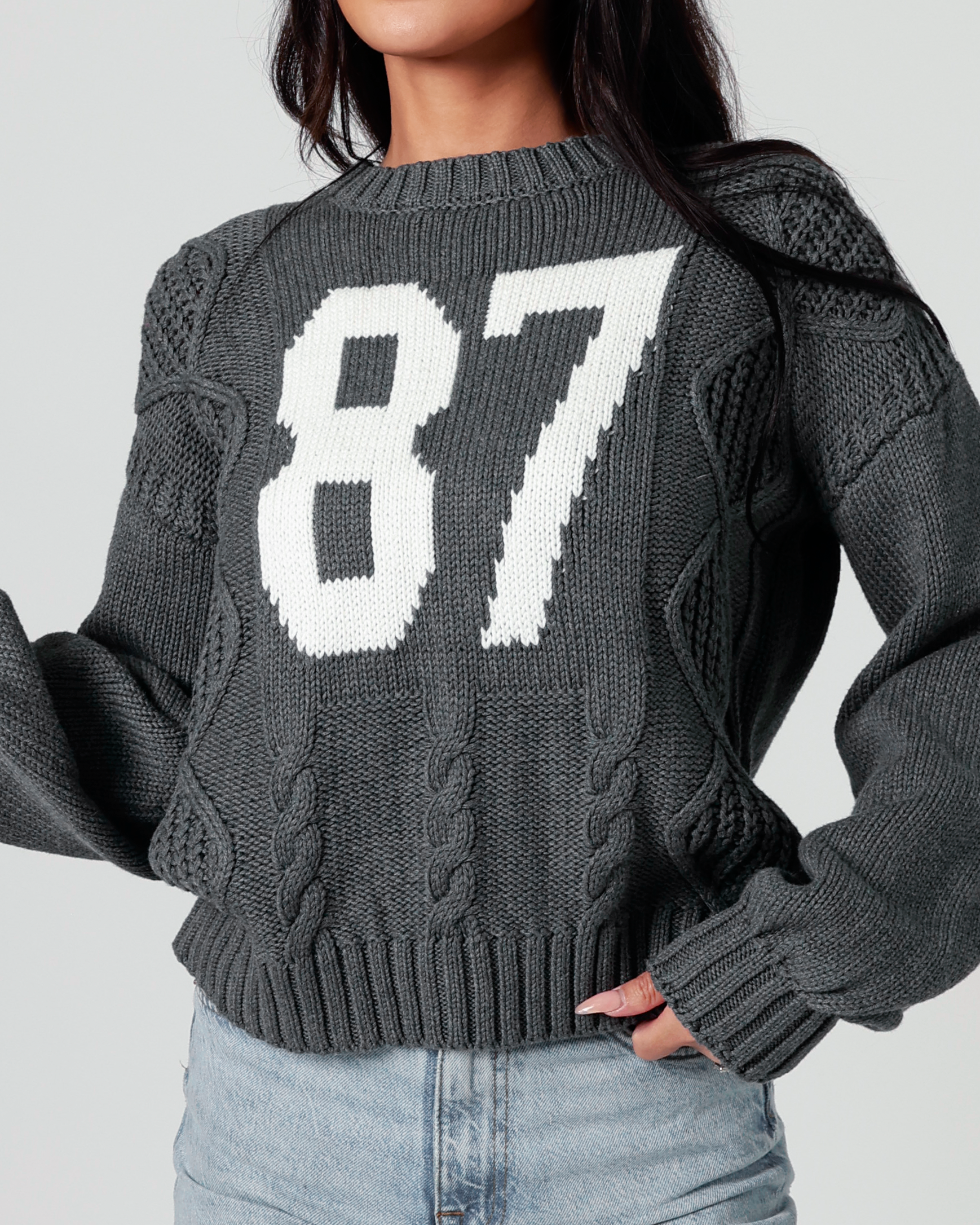 Carter 87 Cable Knit Sweater