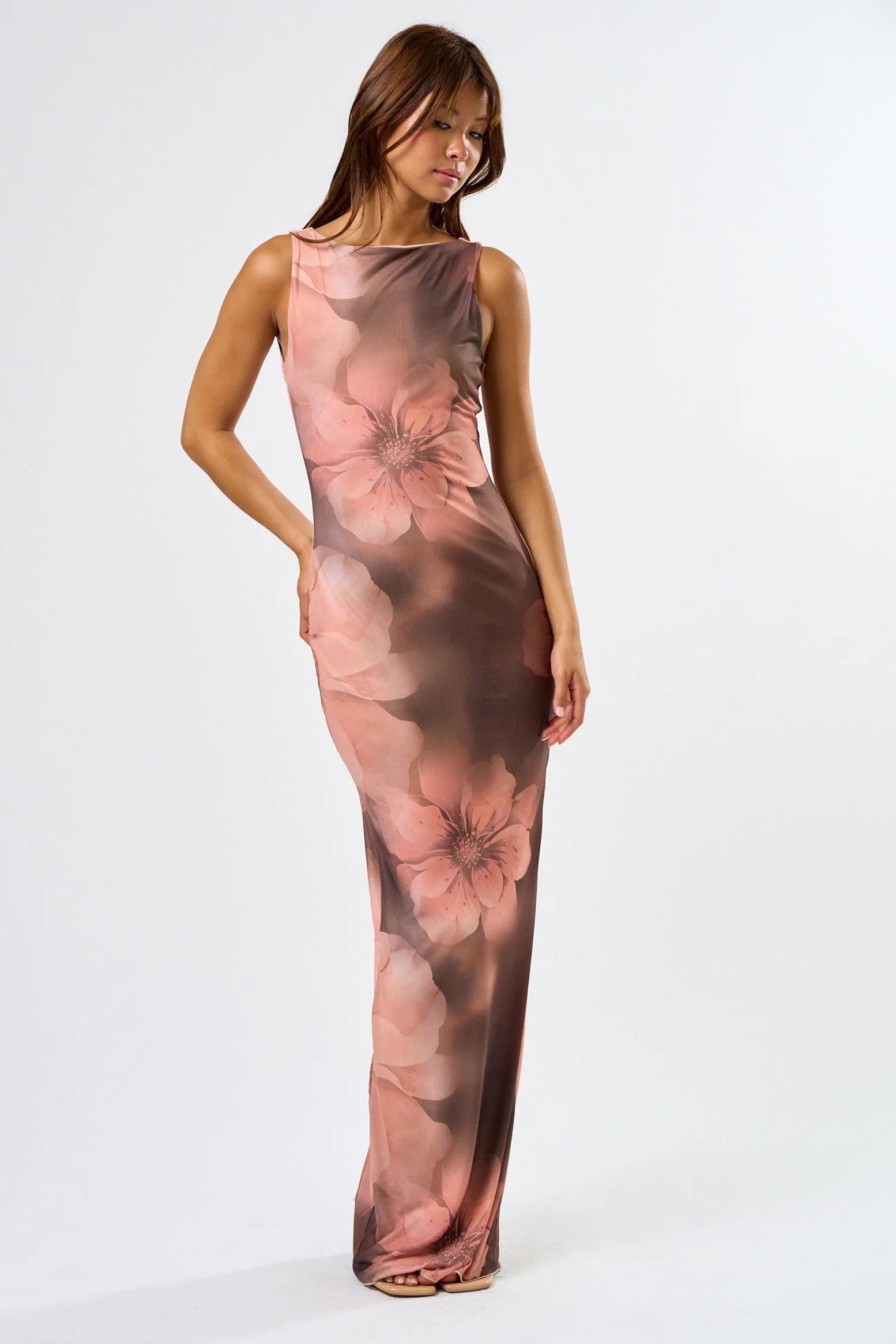 Sylvia Floral Maxi Dress