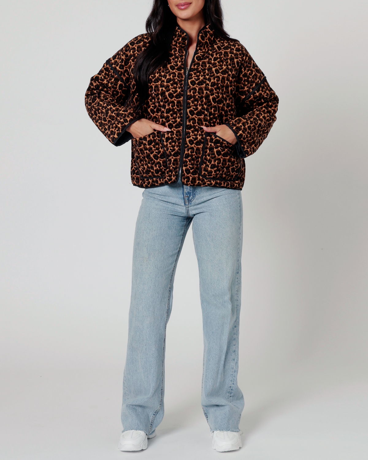 Maeve Leopard Print Jacket – Sixteen