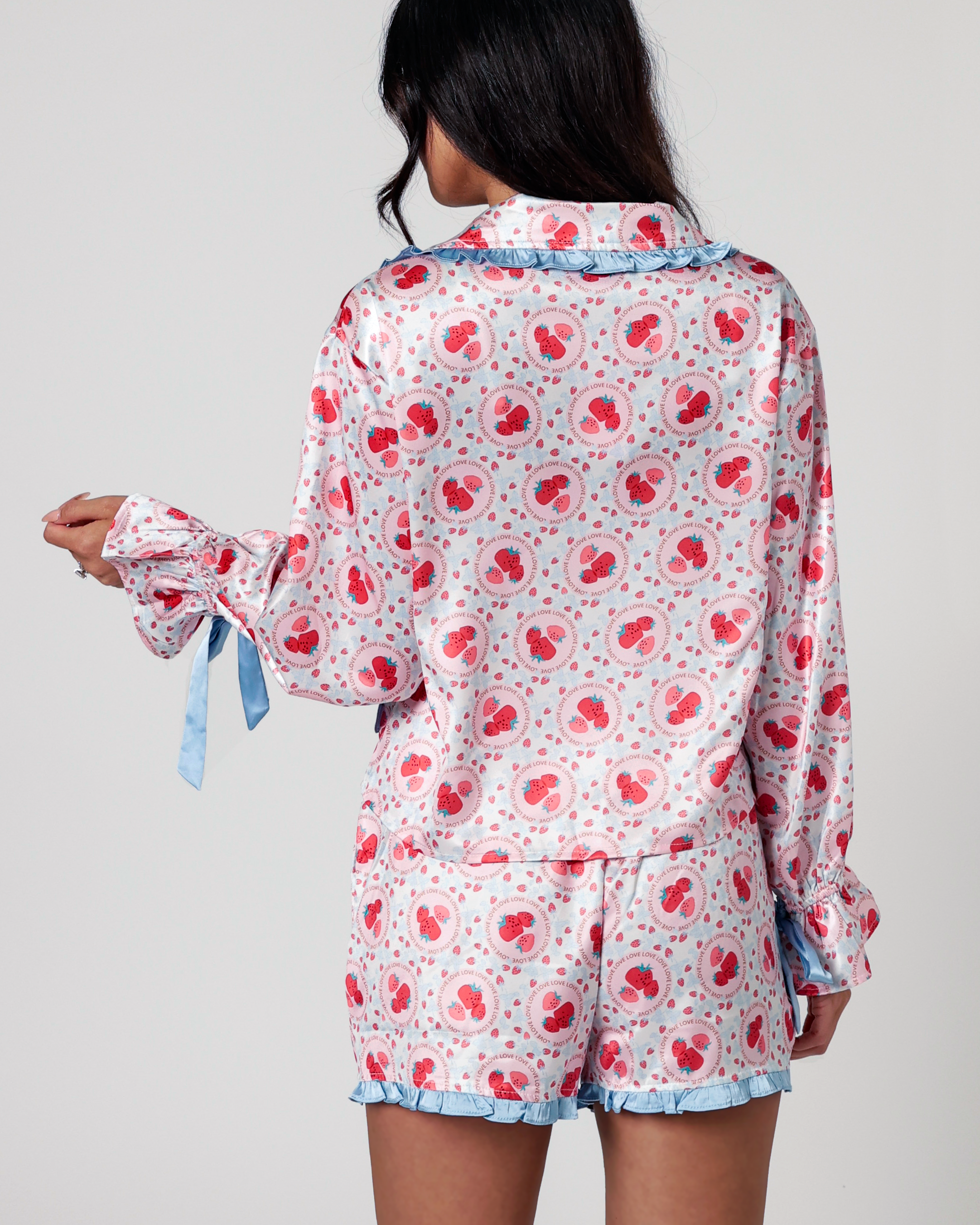 Strawberry Love Pajama Set