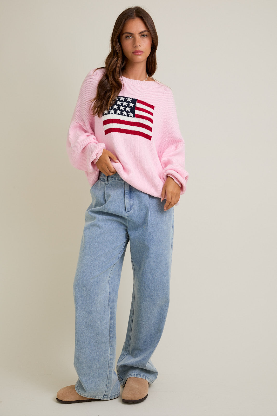 USA Flag Sweater