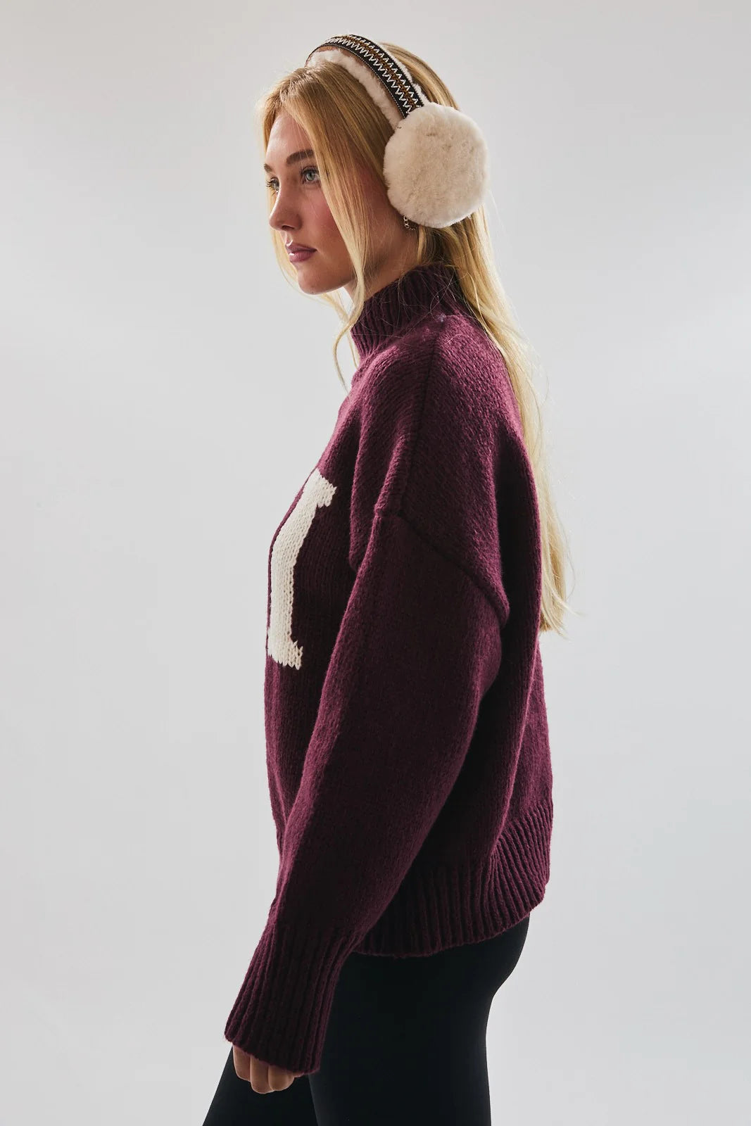 Ski Mockneck Knit Sweater