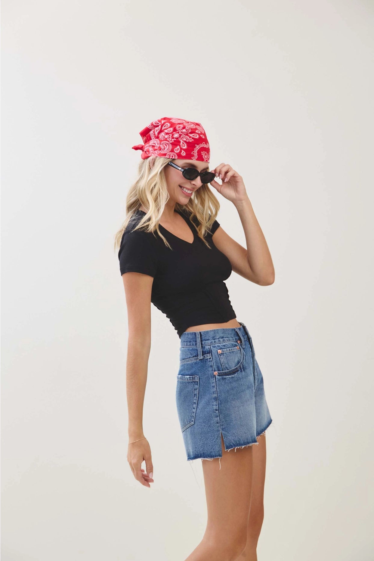 Claire Denim Shorts