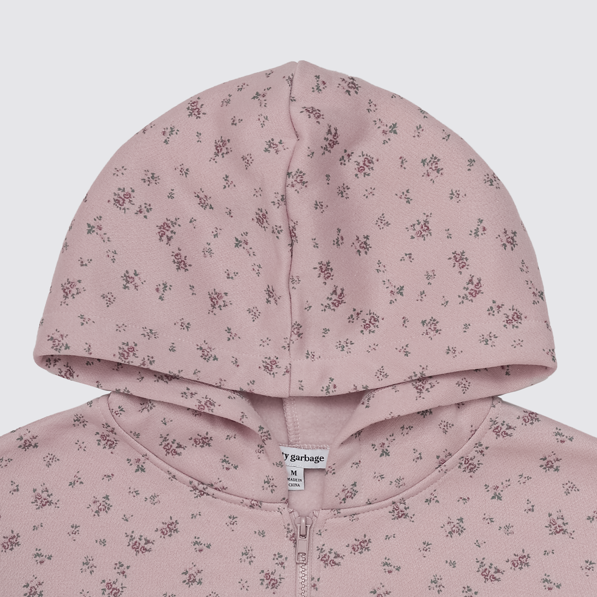 Addie Floral Zip-Up Hoodie