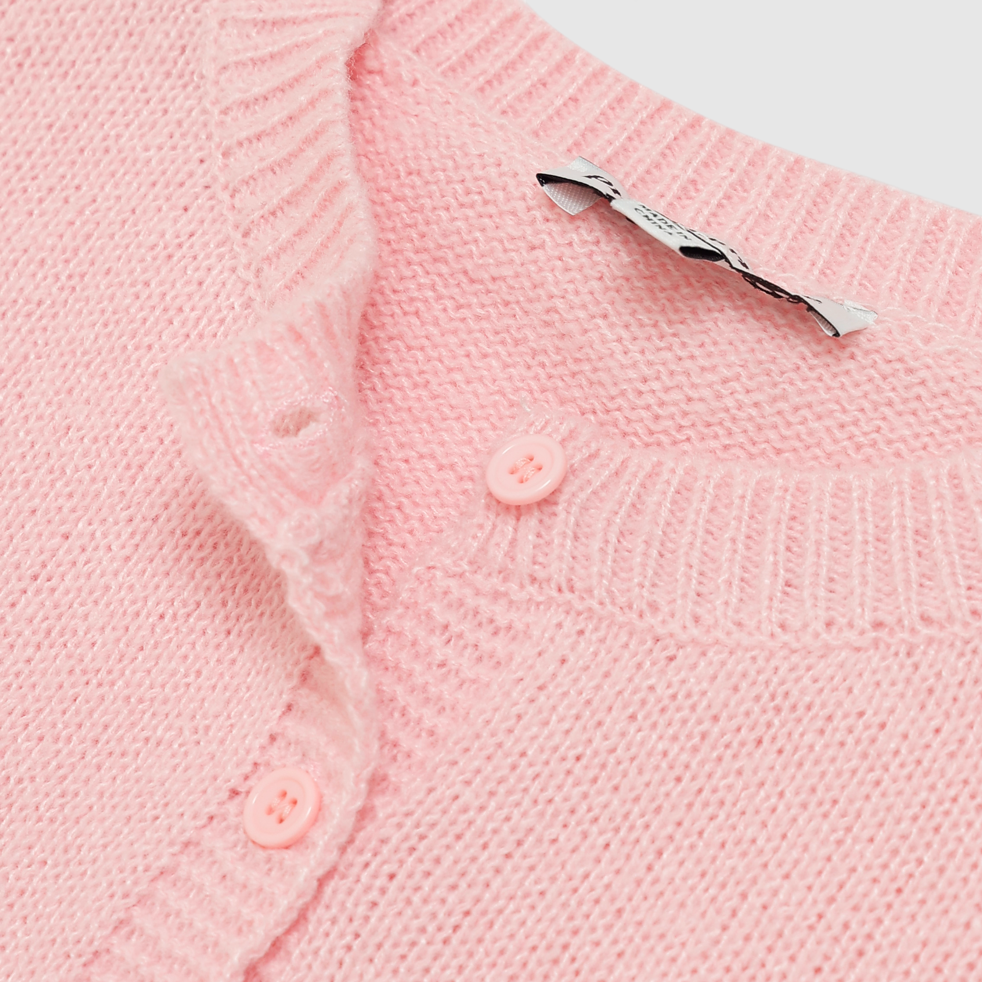 April Cardigan in Dusty Pink