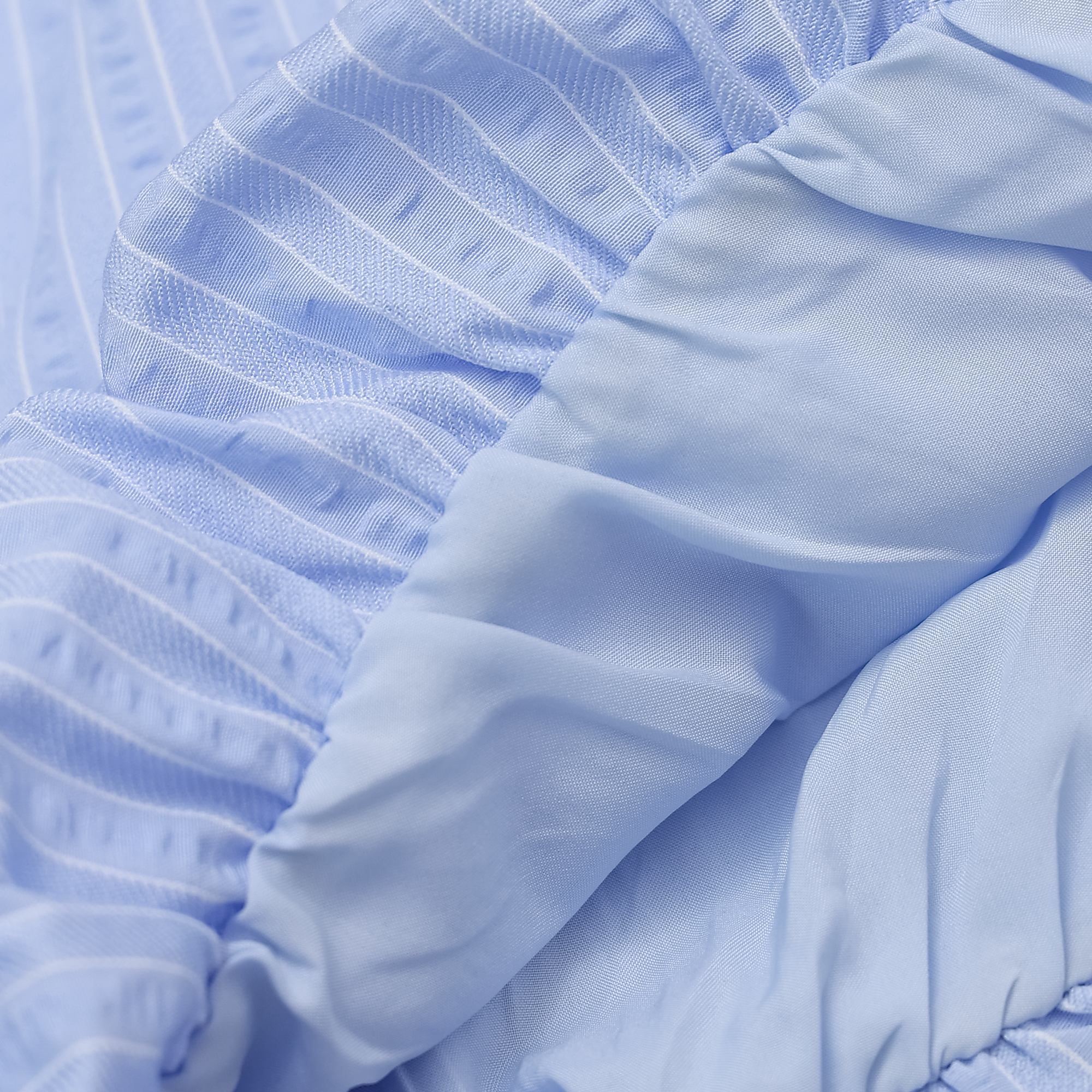 Aviva Bow Bubble Skirt in Blue