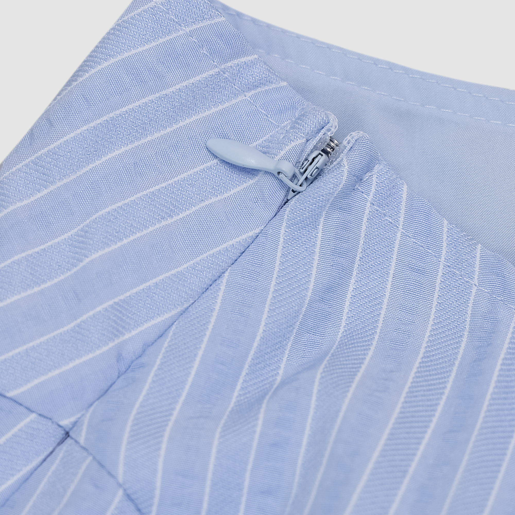 Aviva Bow Bubble Skirt in Blue