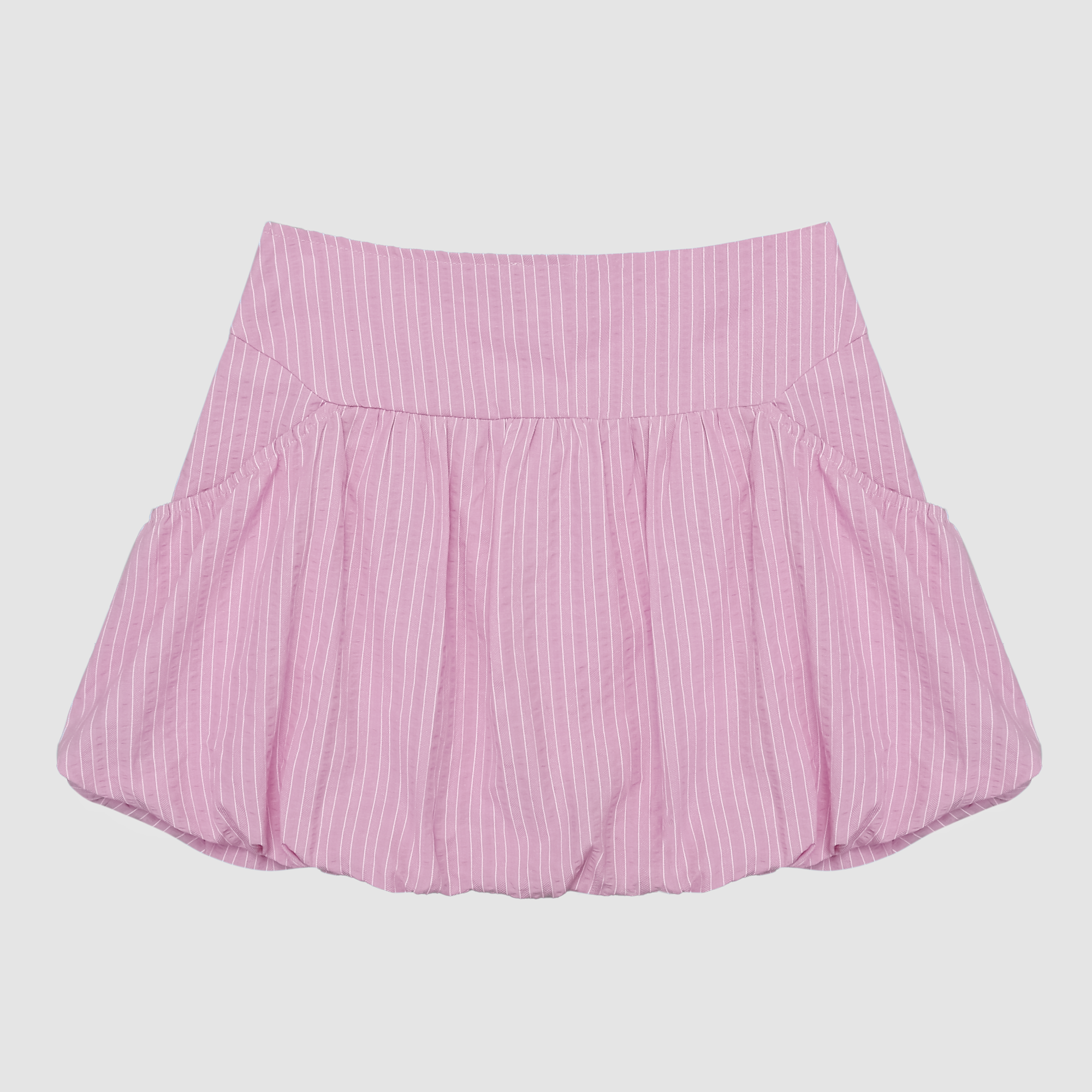 Aviva Bow Bubble Skirt in Pink