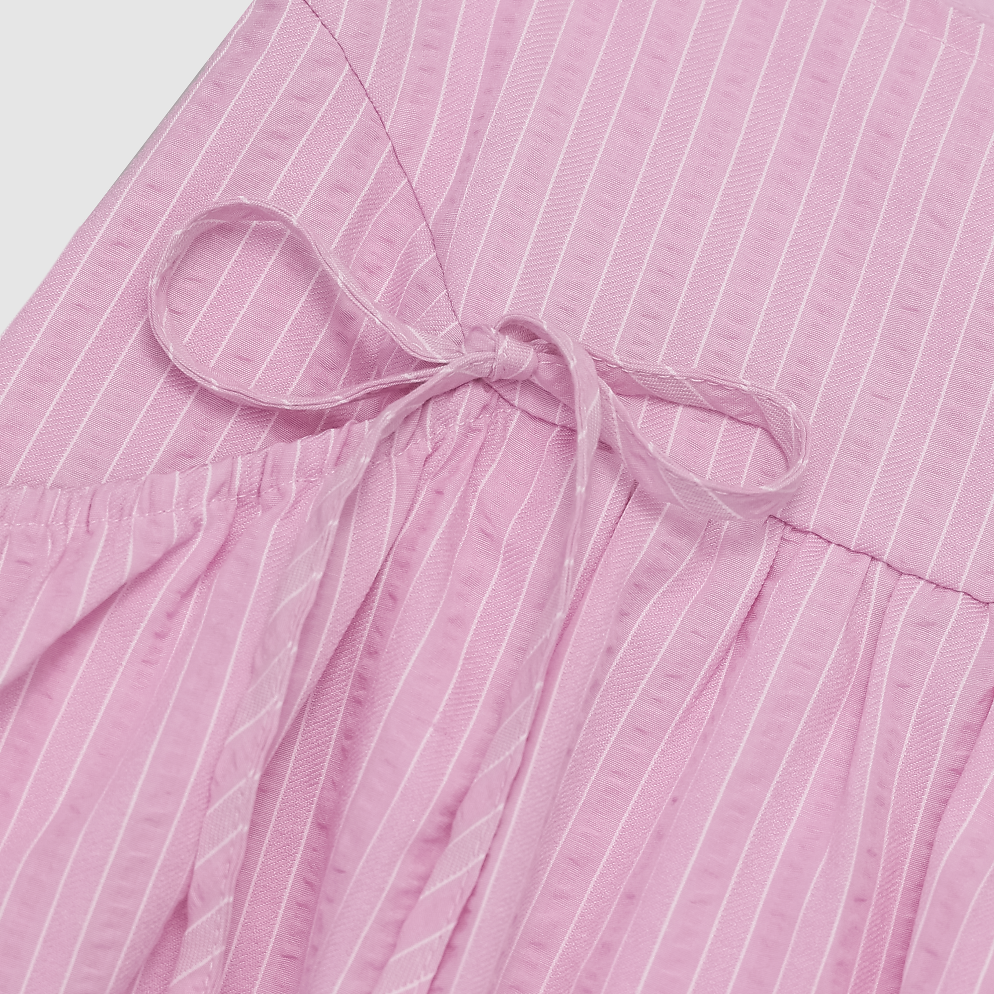 Aviva Bow Bubble Skirt in Pink