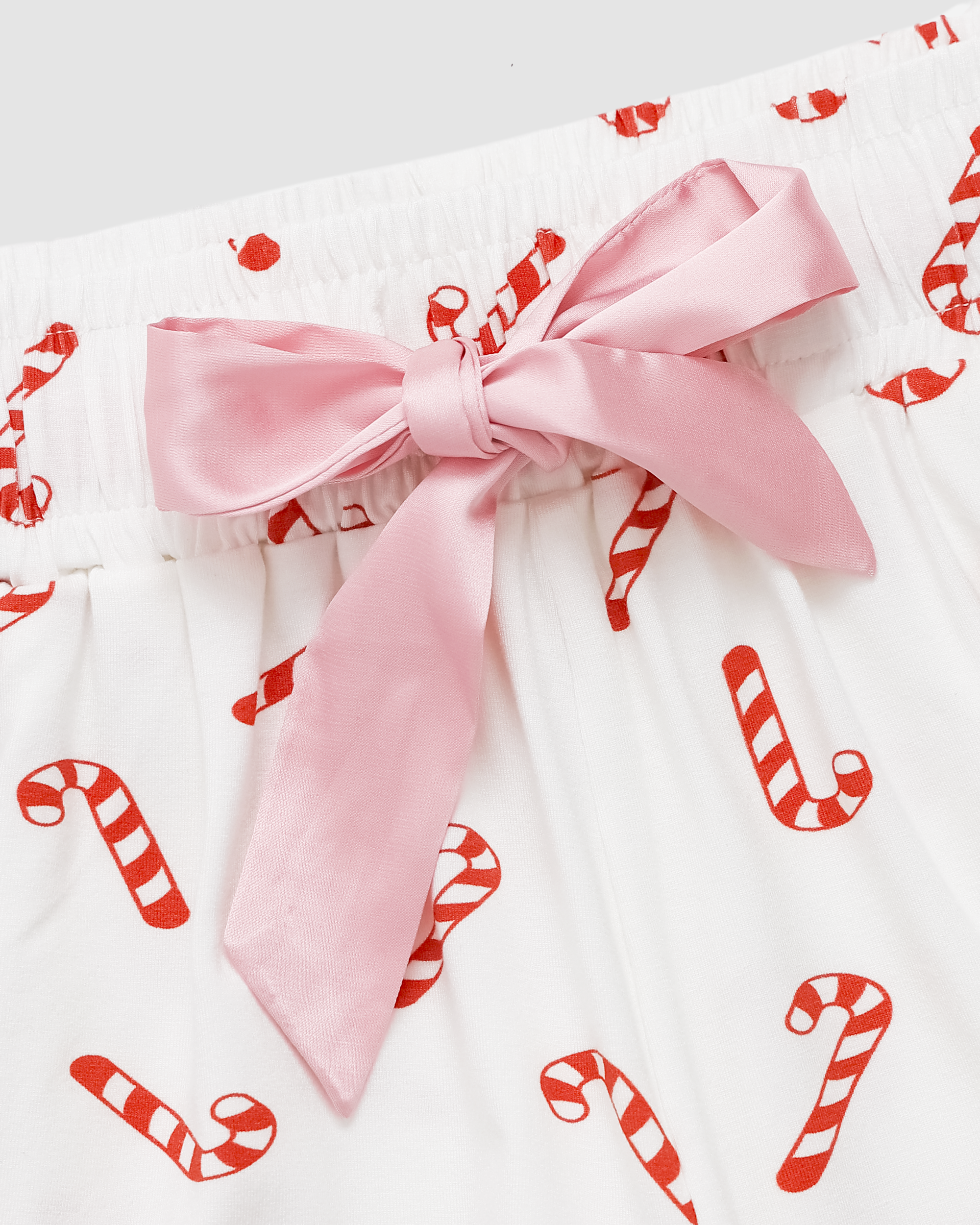 Indy Candy Cane Pajama Shorts