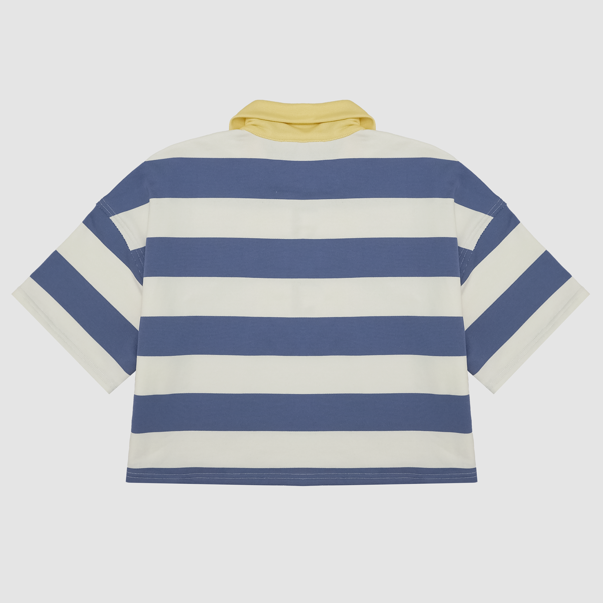 Cece Oversized Zip-Up Polo Shirt