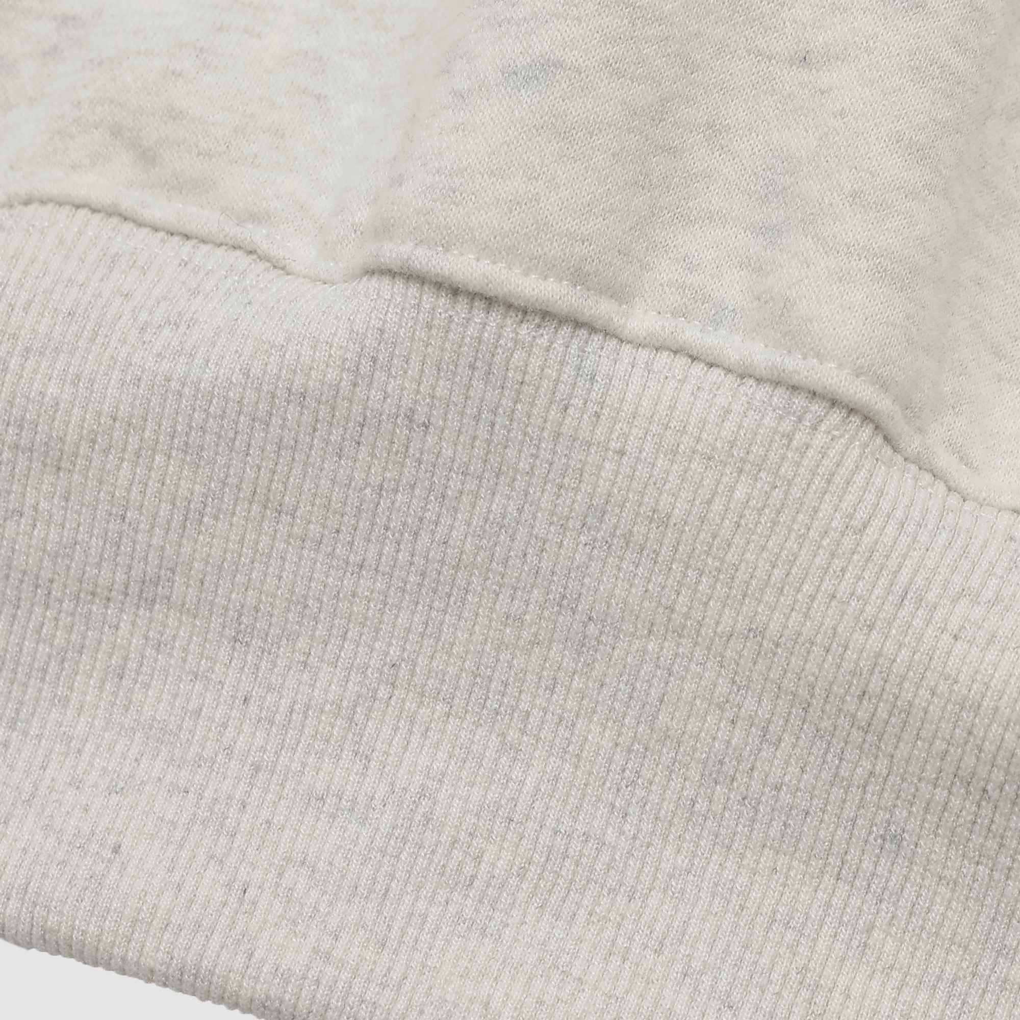 Celeste Button Up Pullover in White Melange