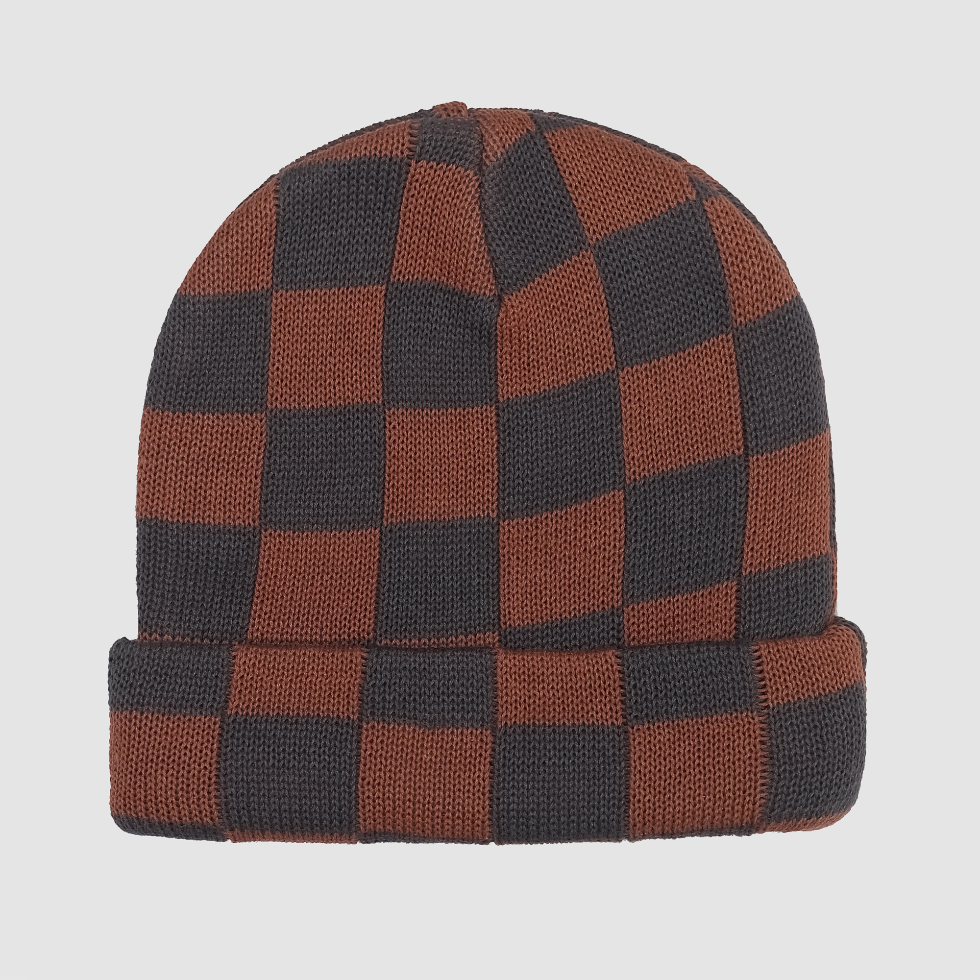 Charli Checkered Beanie