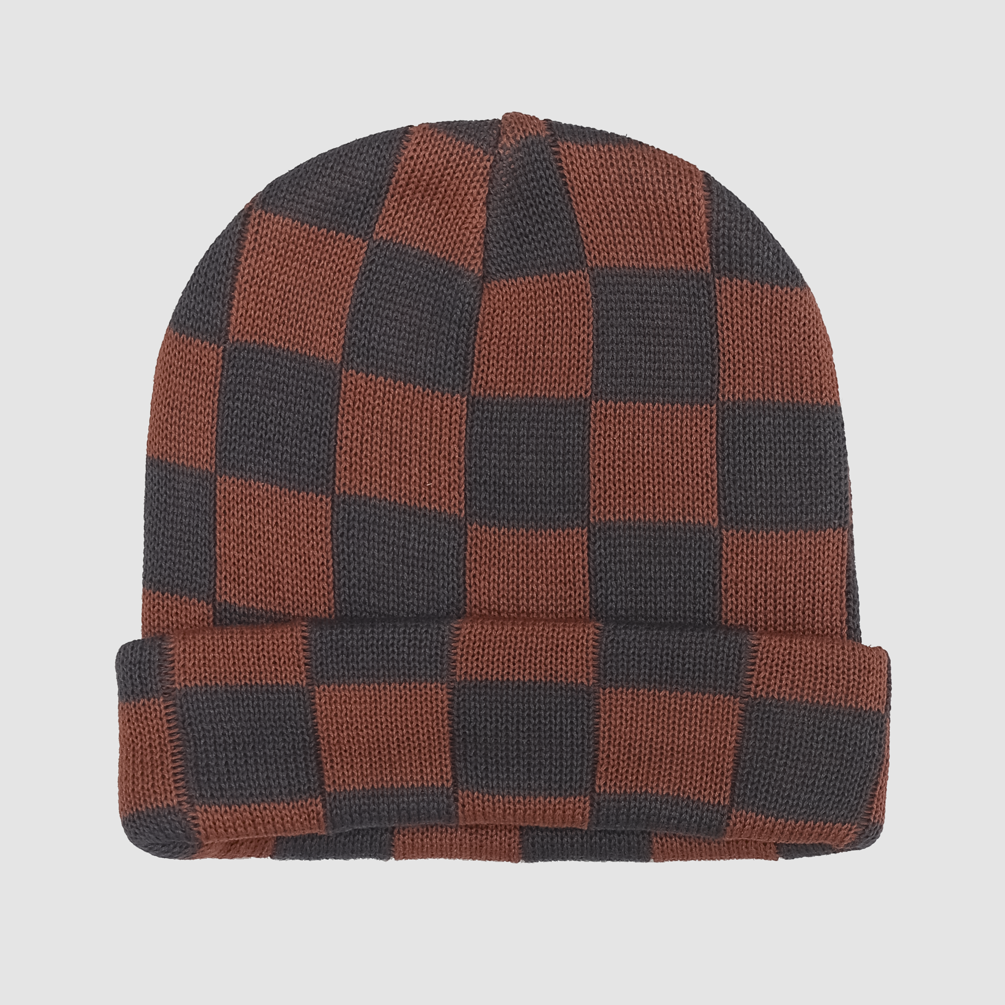 Charli Checkered Beanie