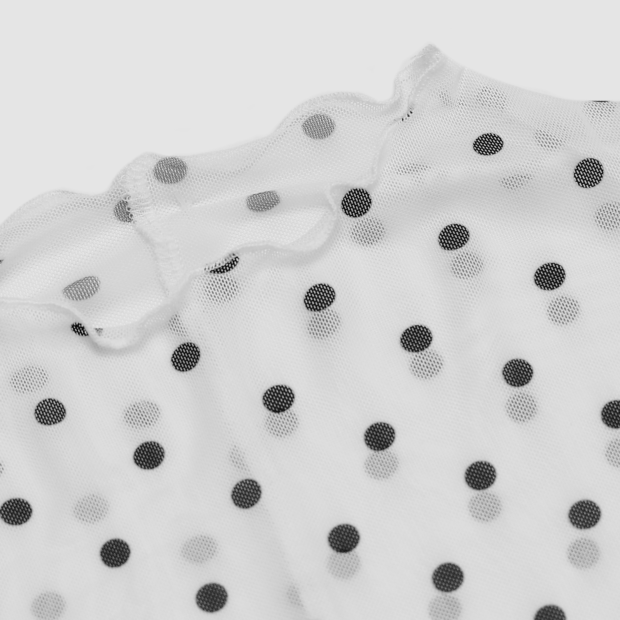 Chiara Polka Dot Sheer Top