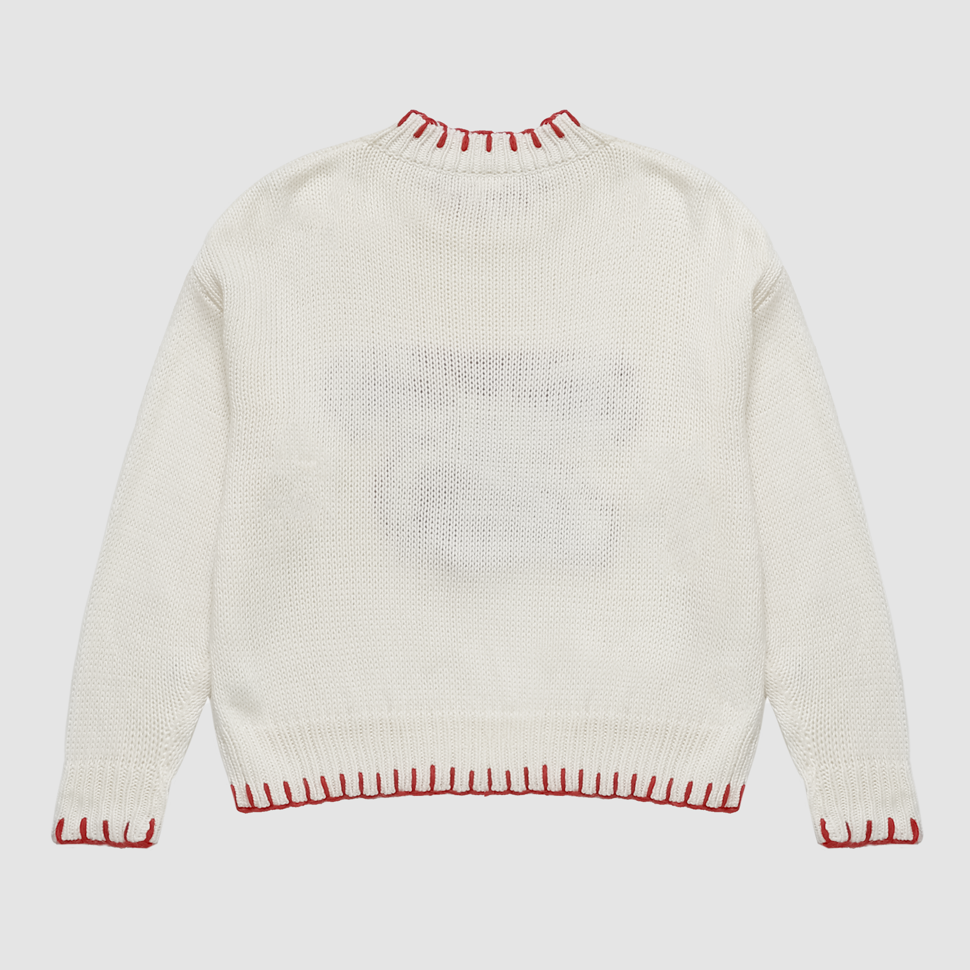 Clara Bow Sweater in White