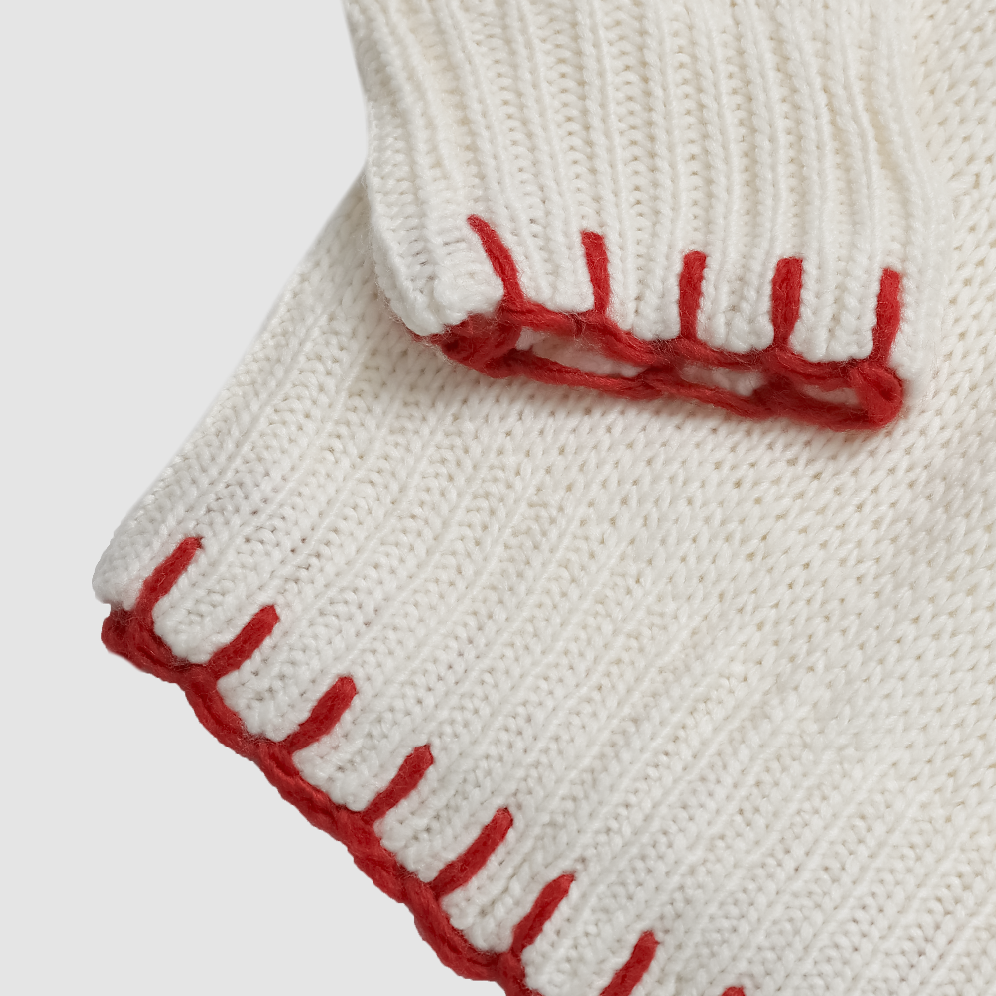Clara Bow Sweater in White