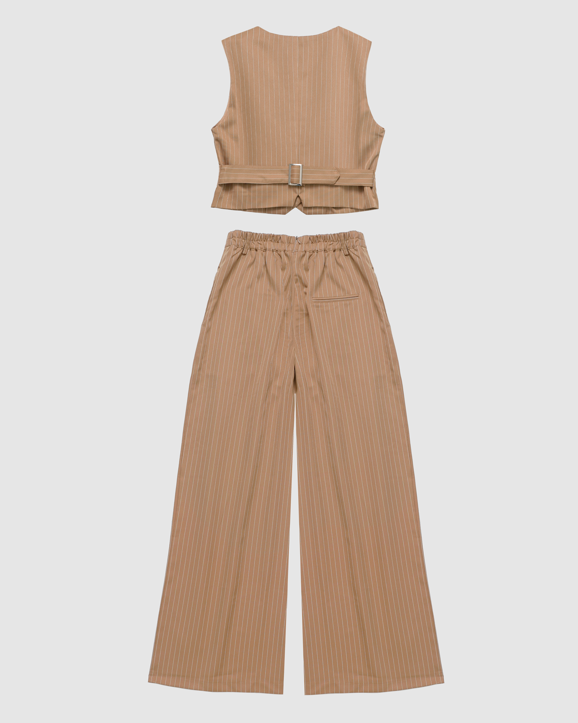 Claudia Pinstripe Vest