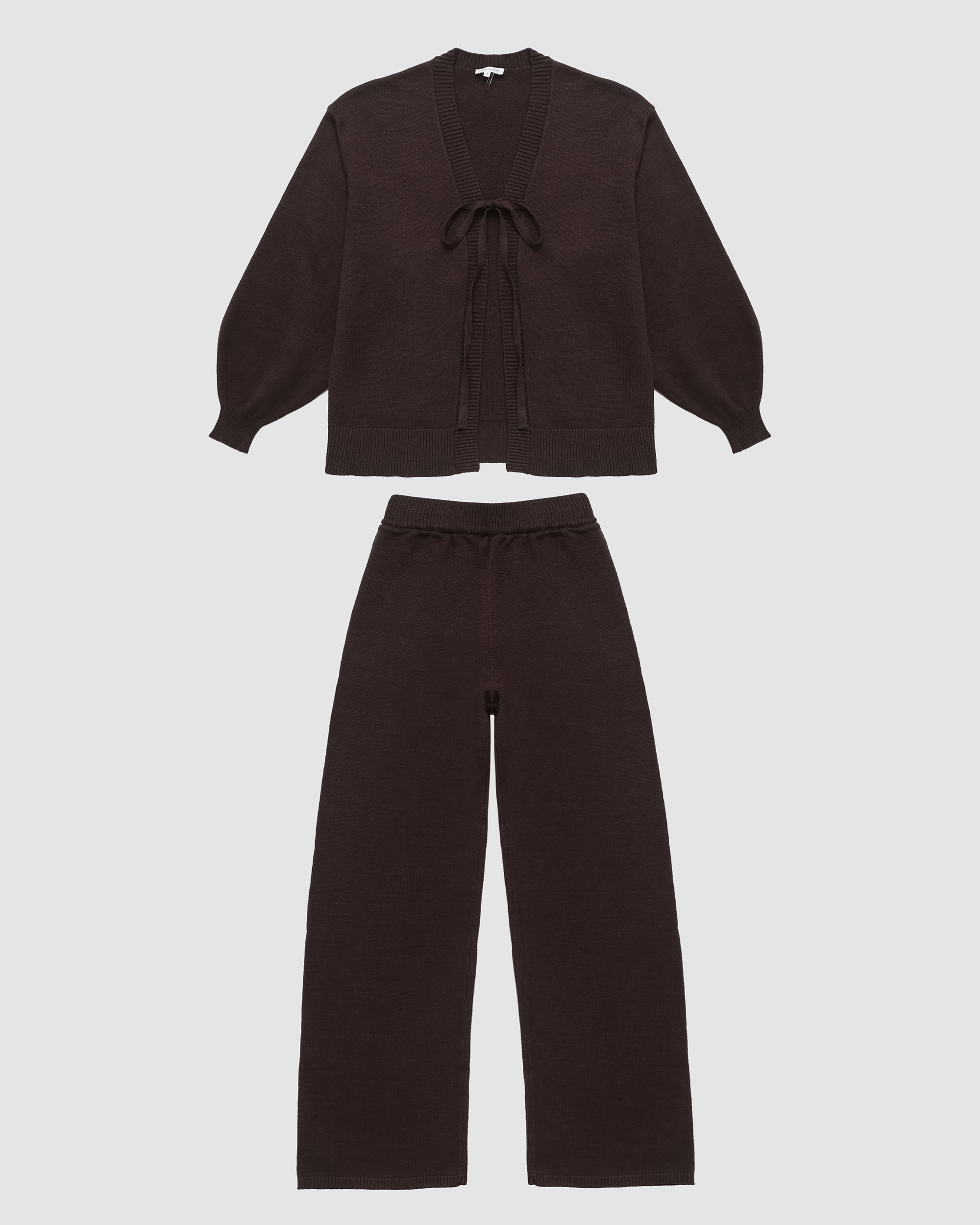 Courtney Knit Tie-Front Cardigan