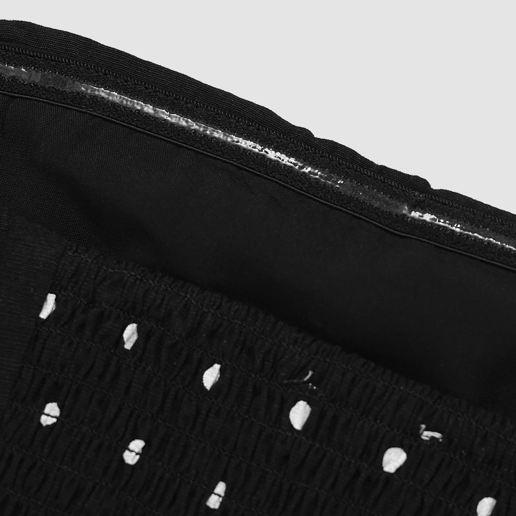 Danica Polka Dot Tube Top in Black