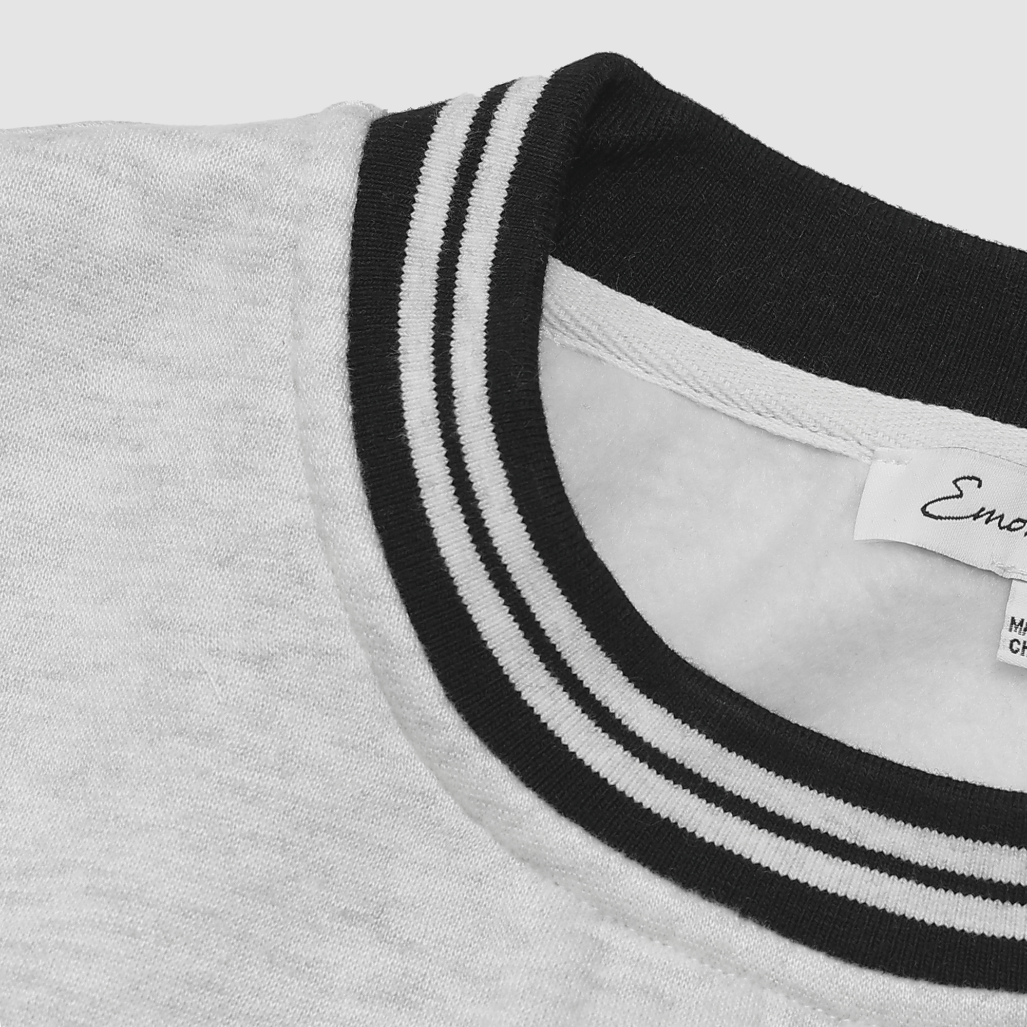 Danielle Stripe Varsity Crewneck