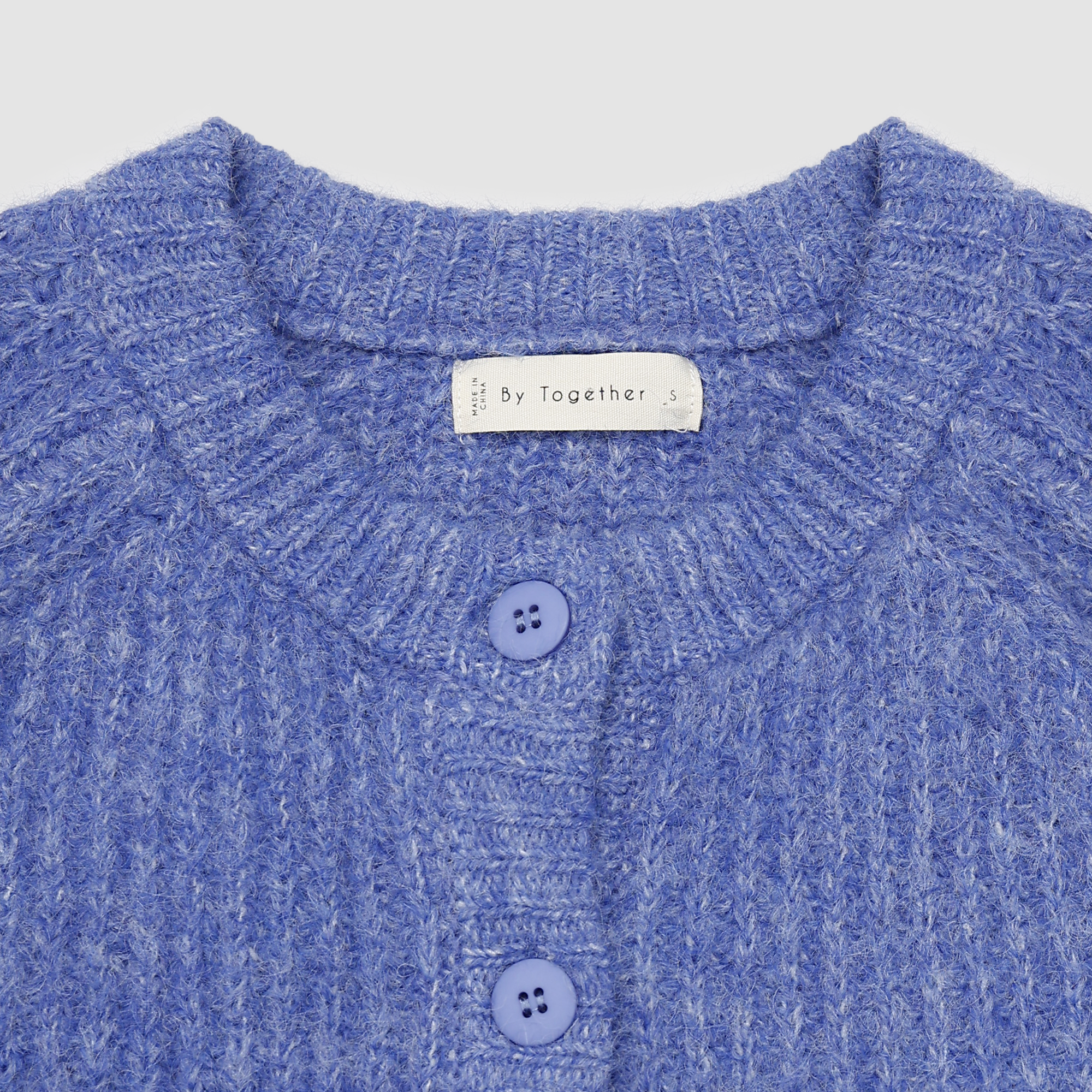 Dara Ribbed Fleece Cardigan