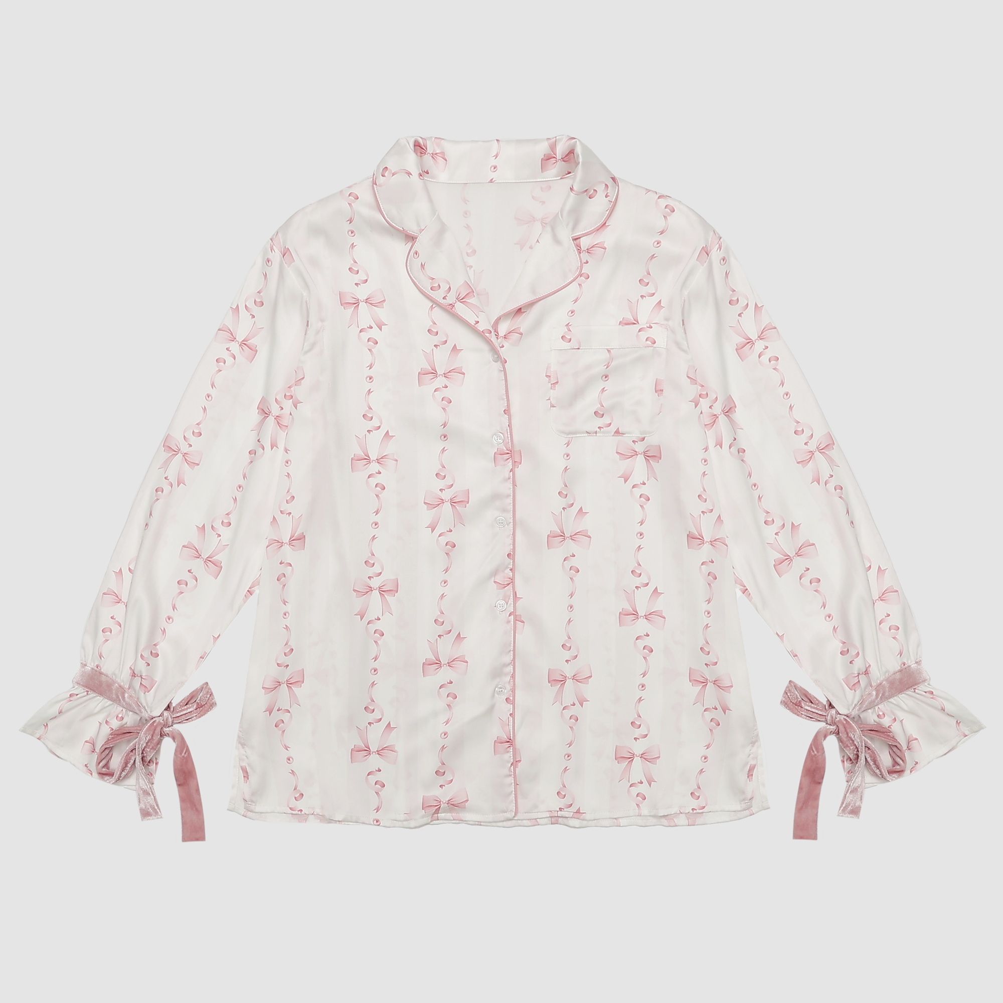 Elliana Bow Pajama Set
