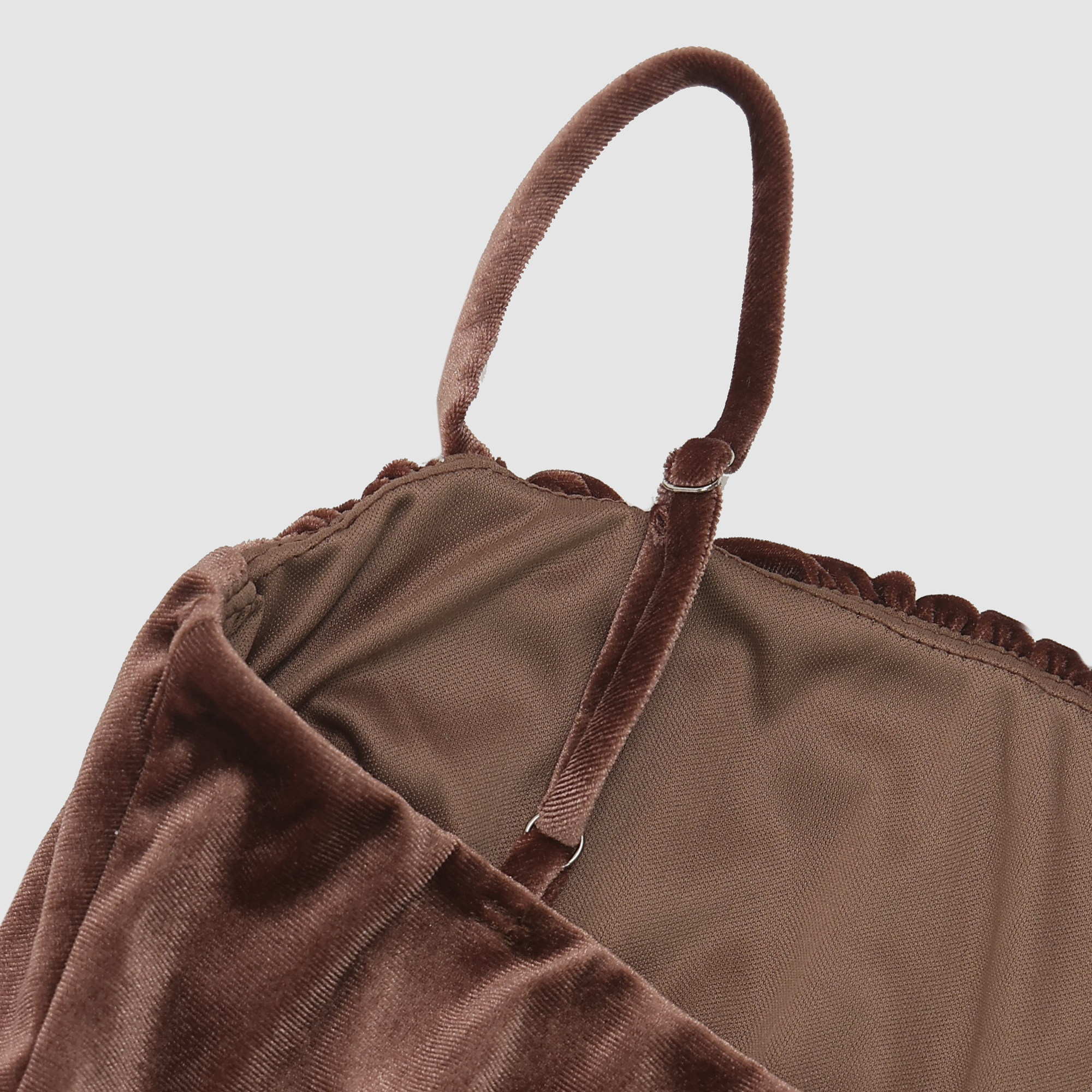 Faith Velvet Bubble Romper