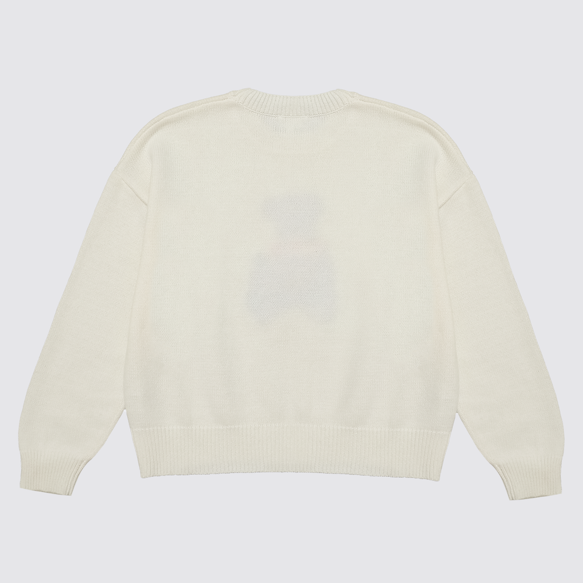 Football Star Teddy Bear Sweater in White & Red