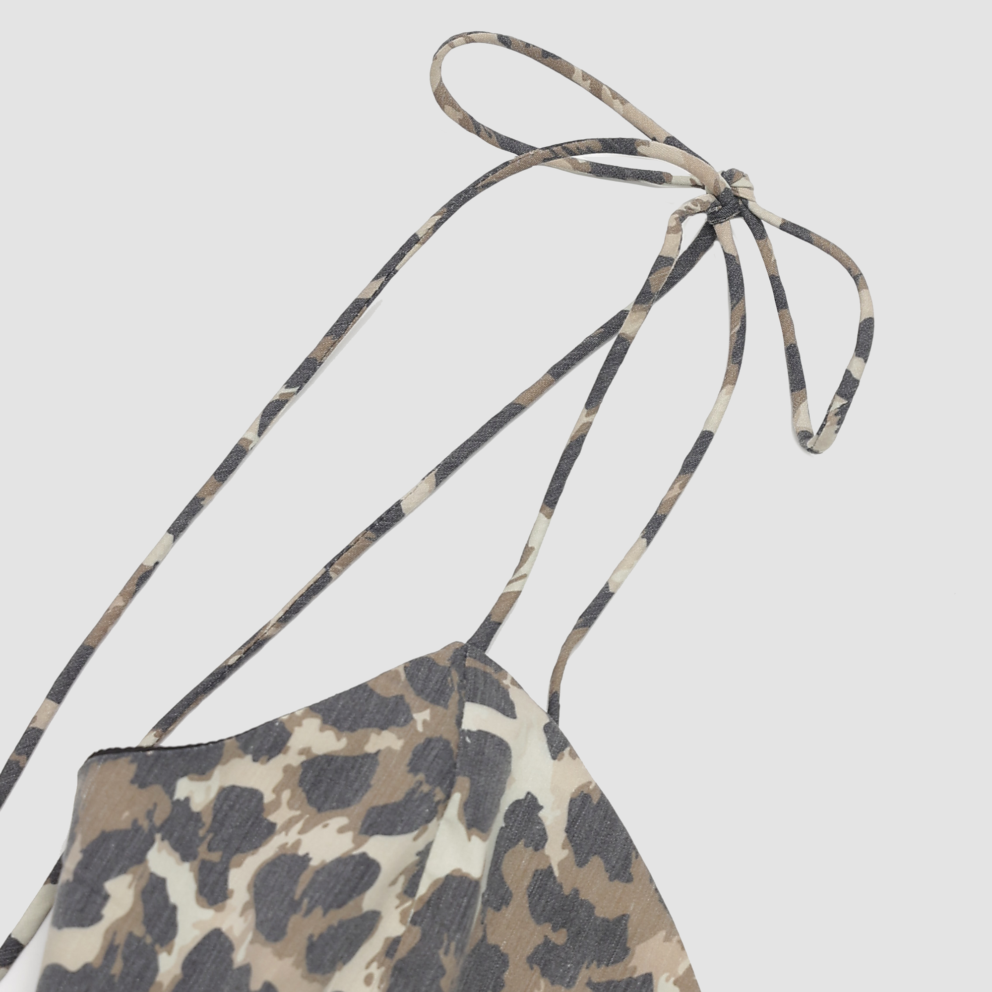 Gianna Leopard Bubble Top