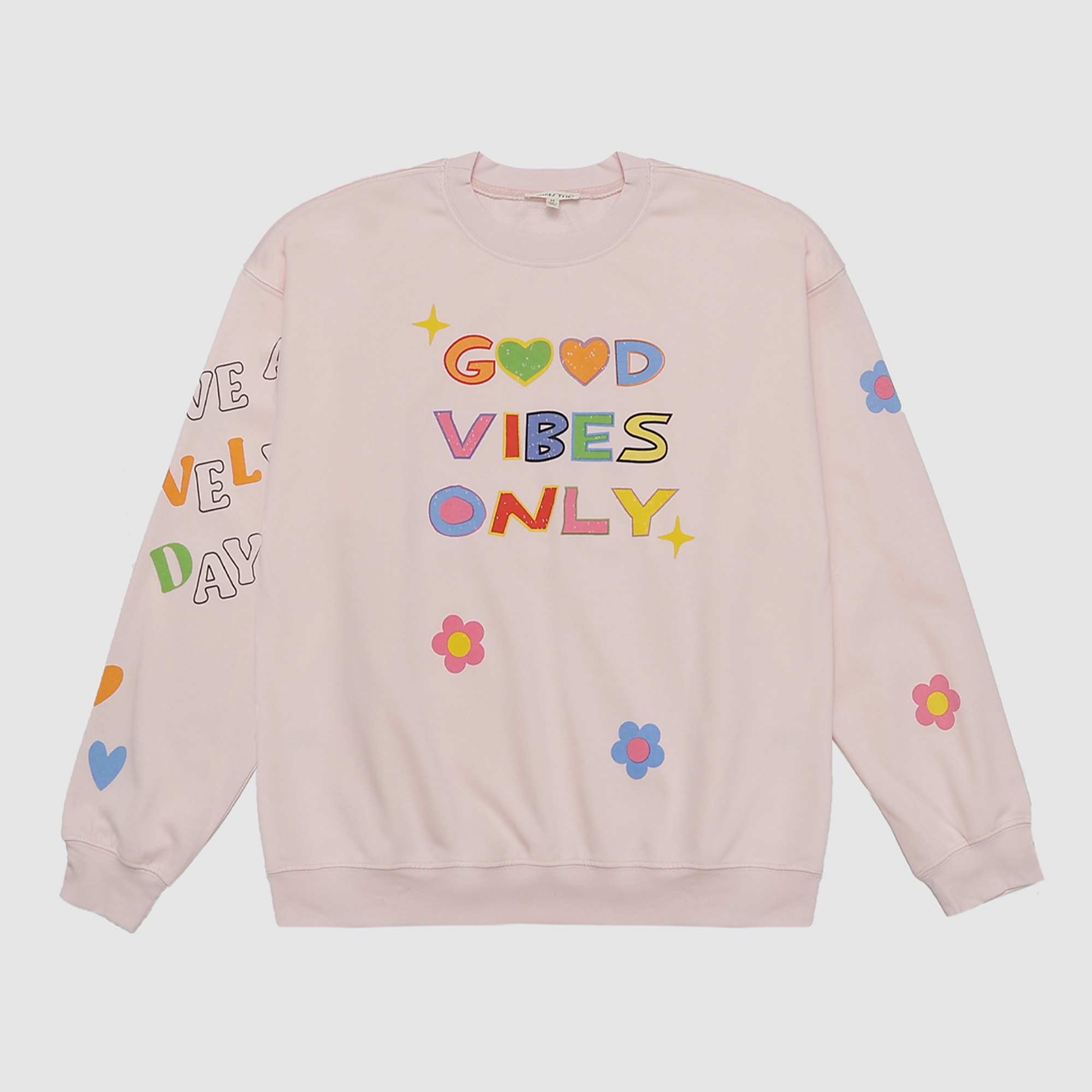 Good Vibes Only Crewneck Sweatshirt