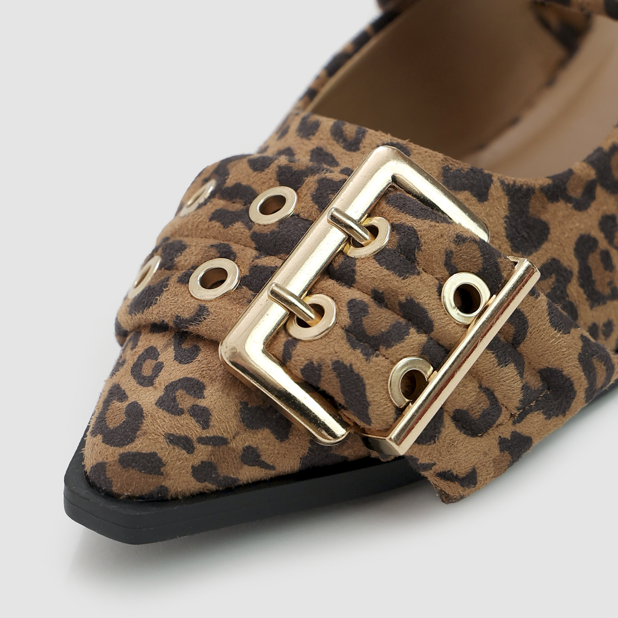 Katie Slingback Belt Flats