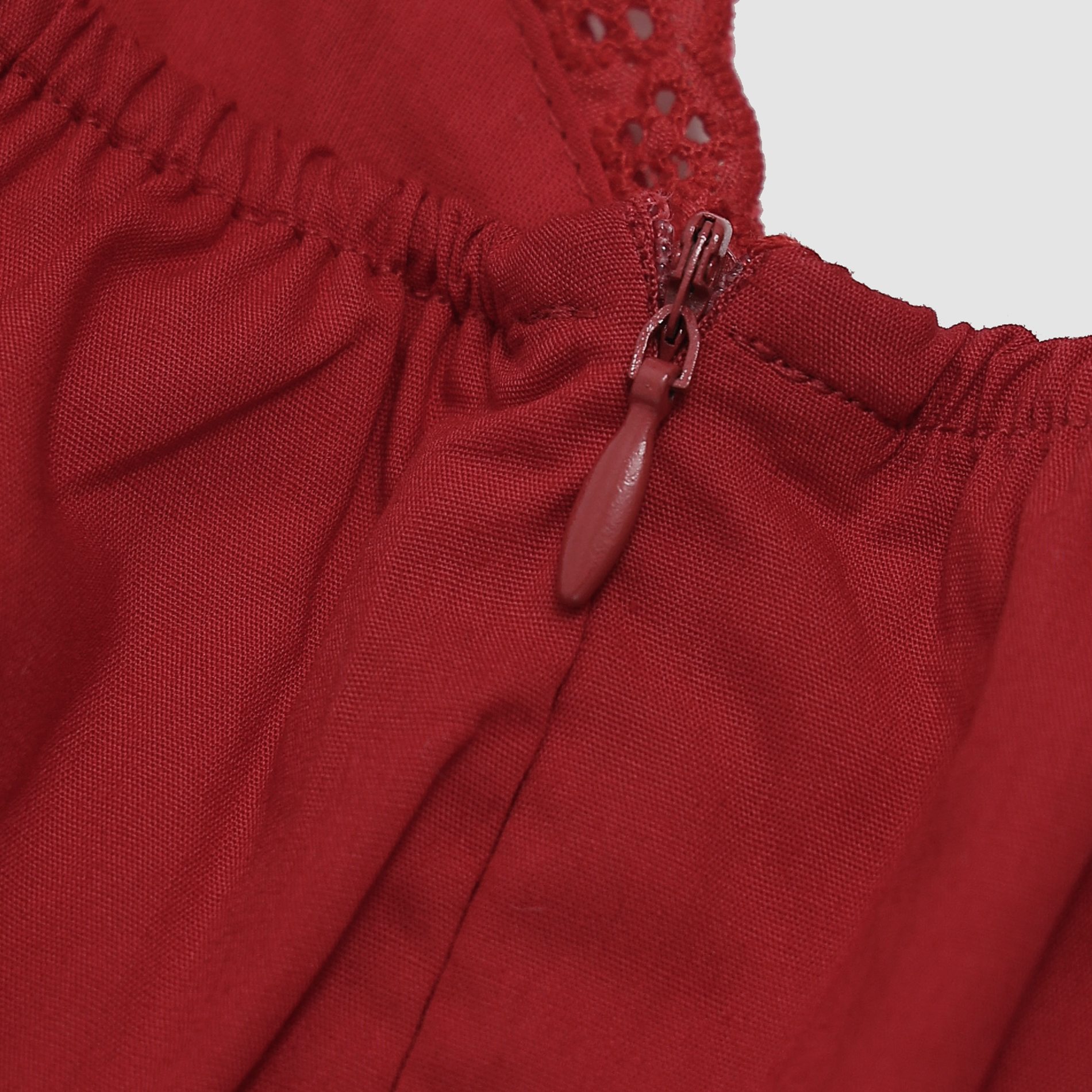 Jenivee Ruffle Trim Mini Dress