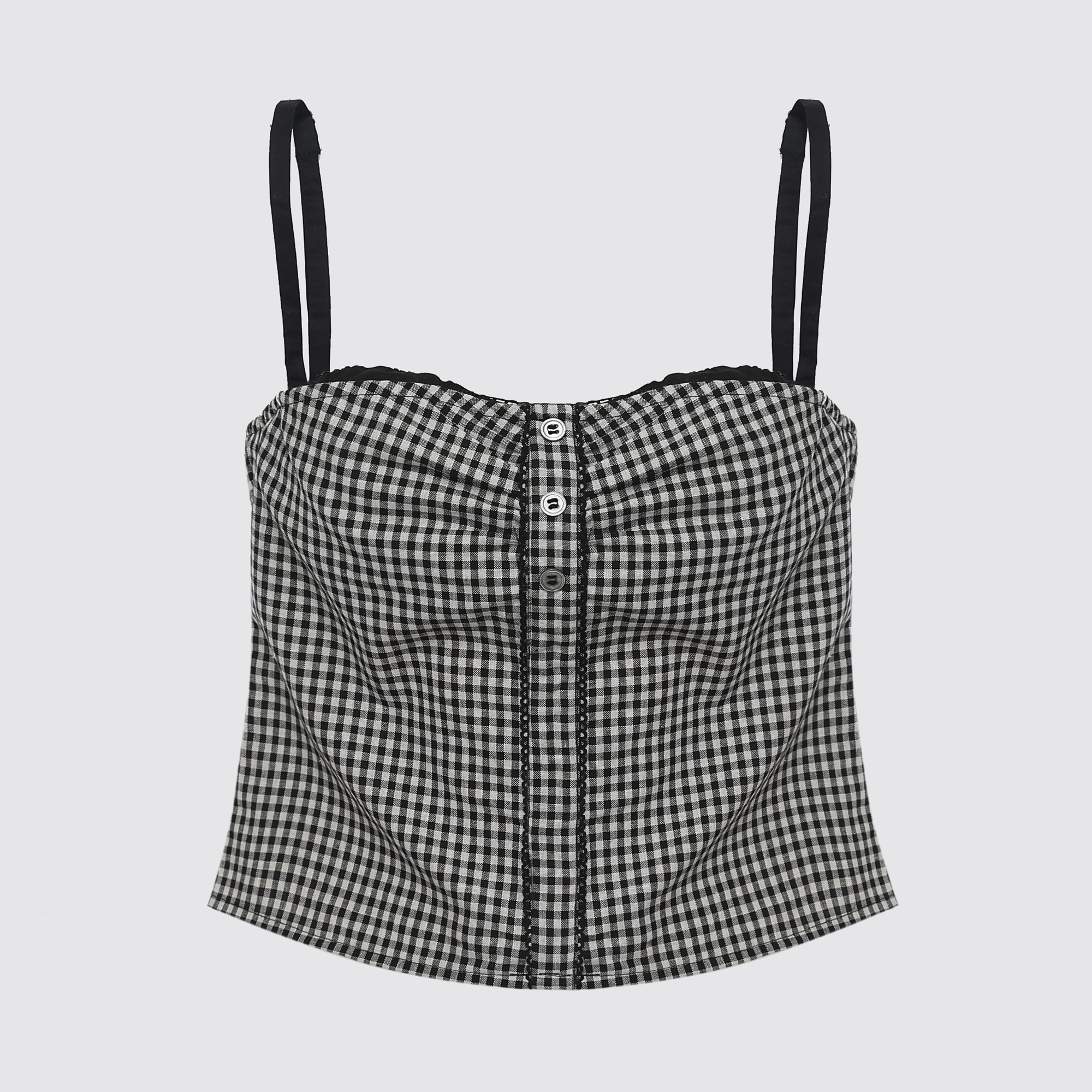 Jenny Gingham Tank Top