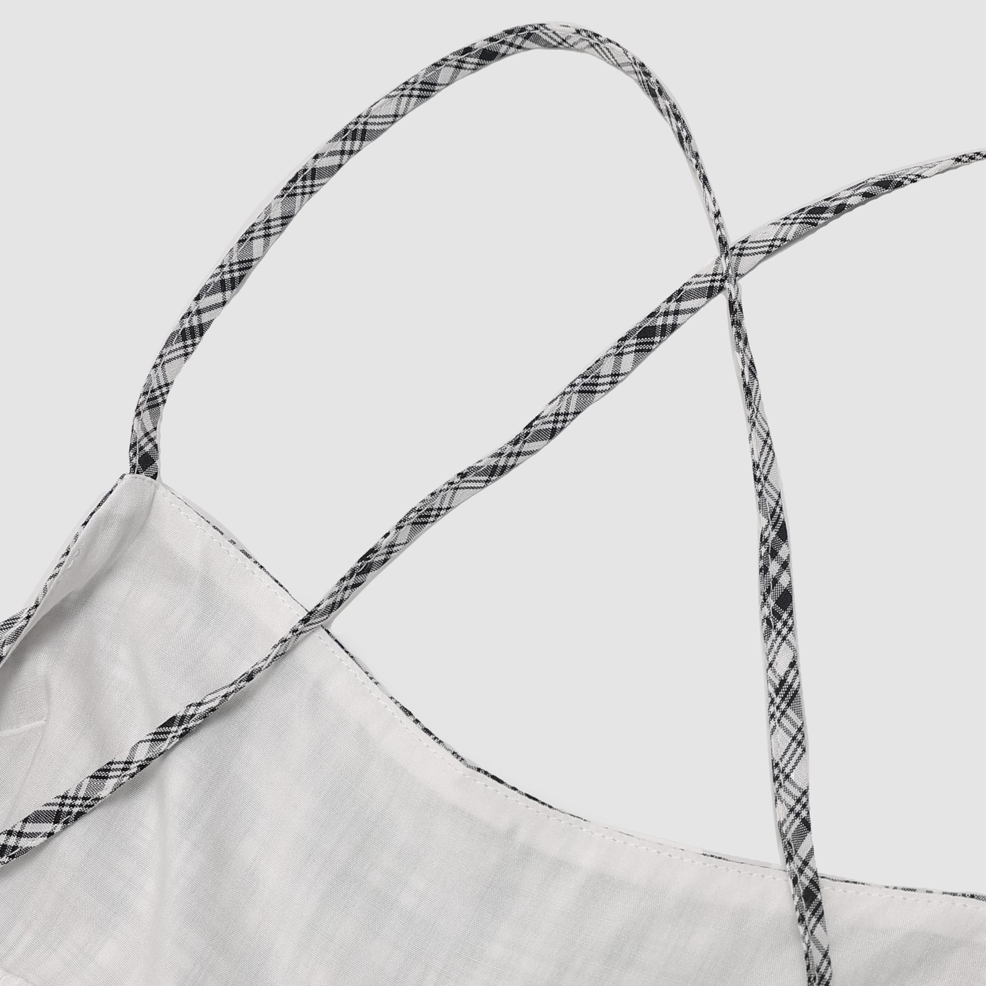 Jessie Plaid Backless Maxi Dress