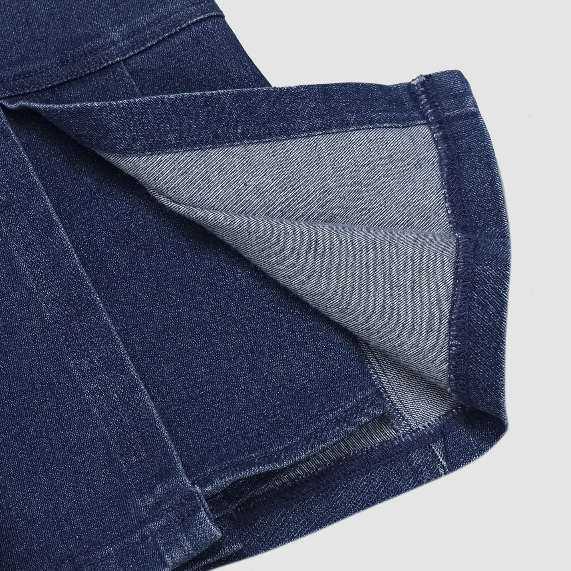 Kelli Pleated Denim Skort