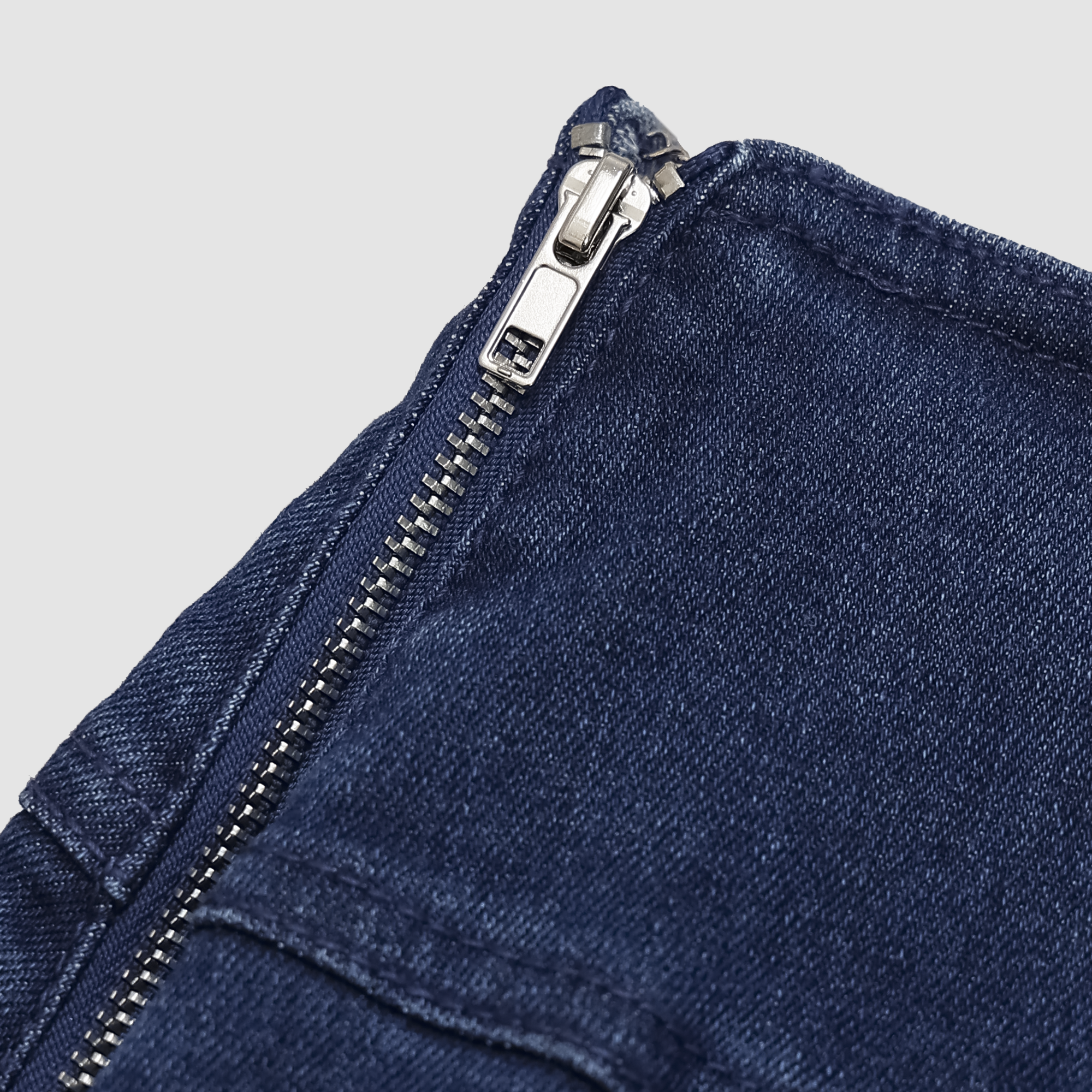 Kelli Pleated Denim Skort