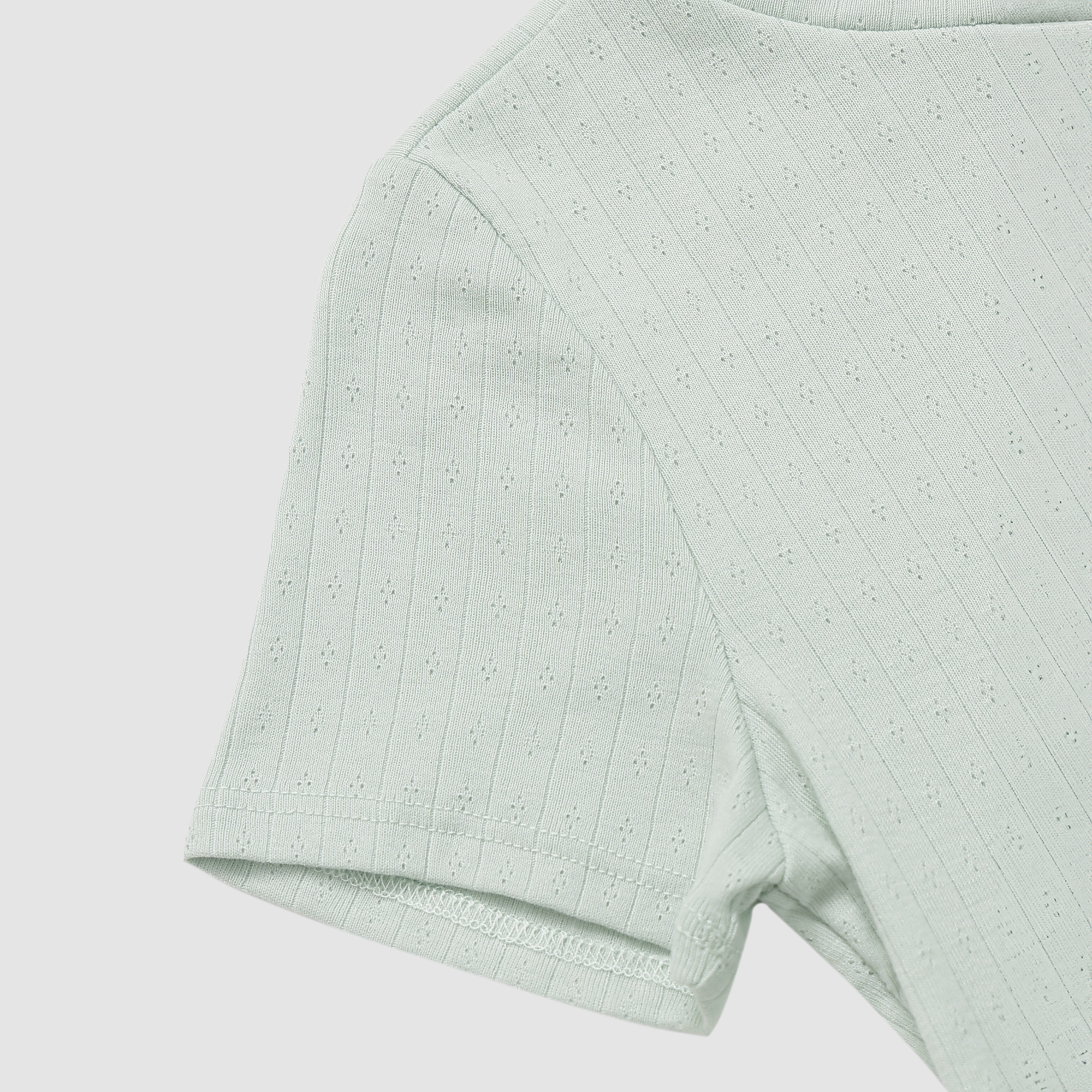 Kinsley Pointelle Baby Tee