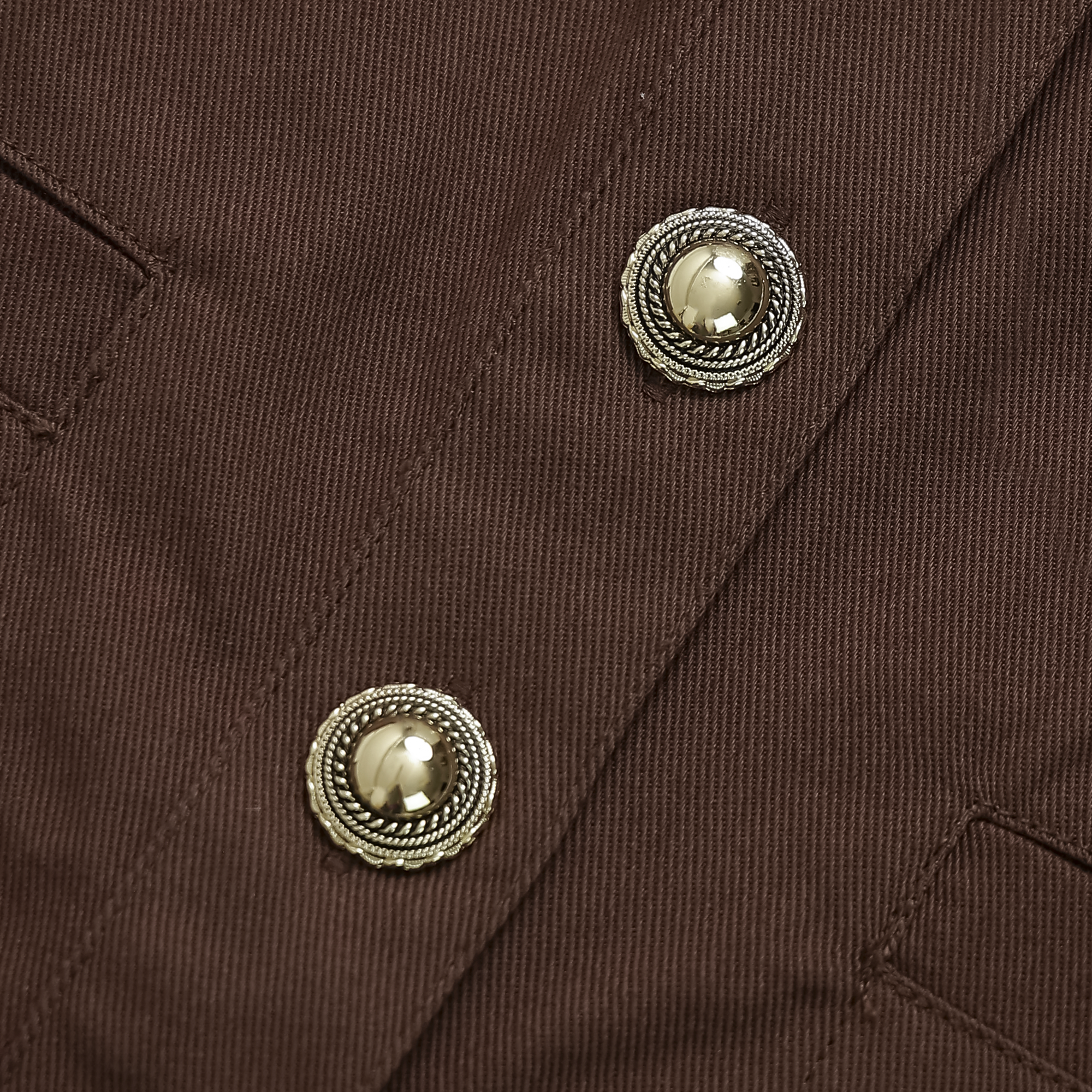 Kristin Denim Button Mini Dress