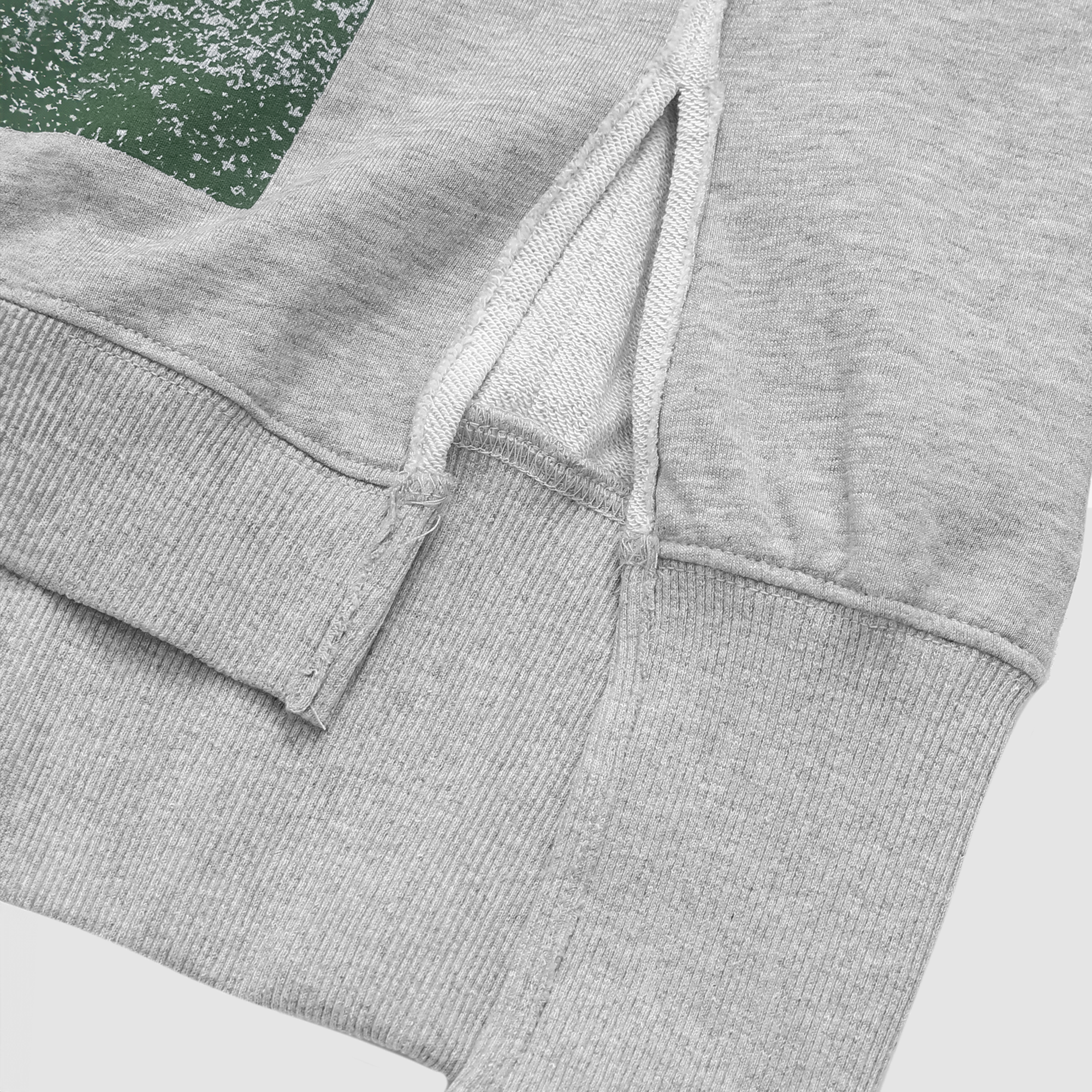 Kristy 12 Printed Sweatshirt in Green