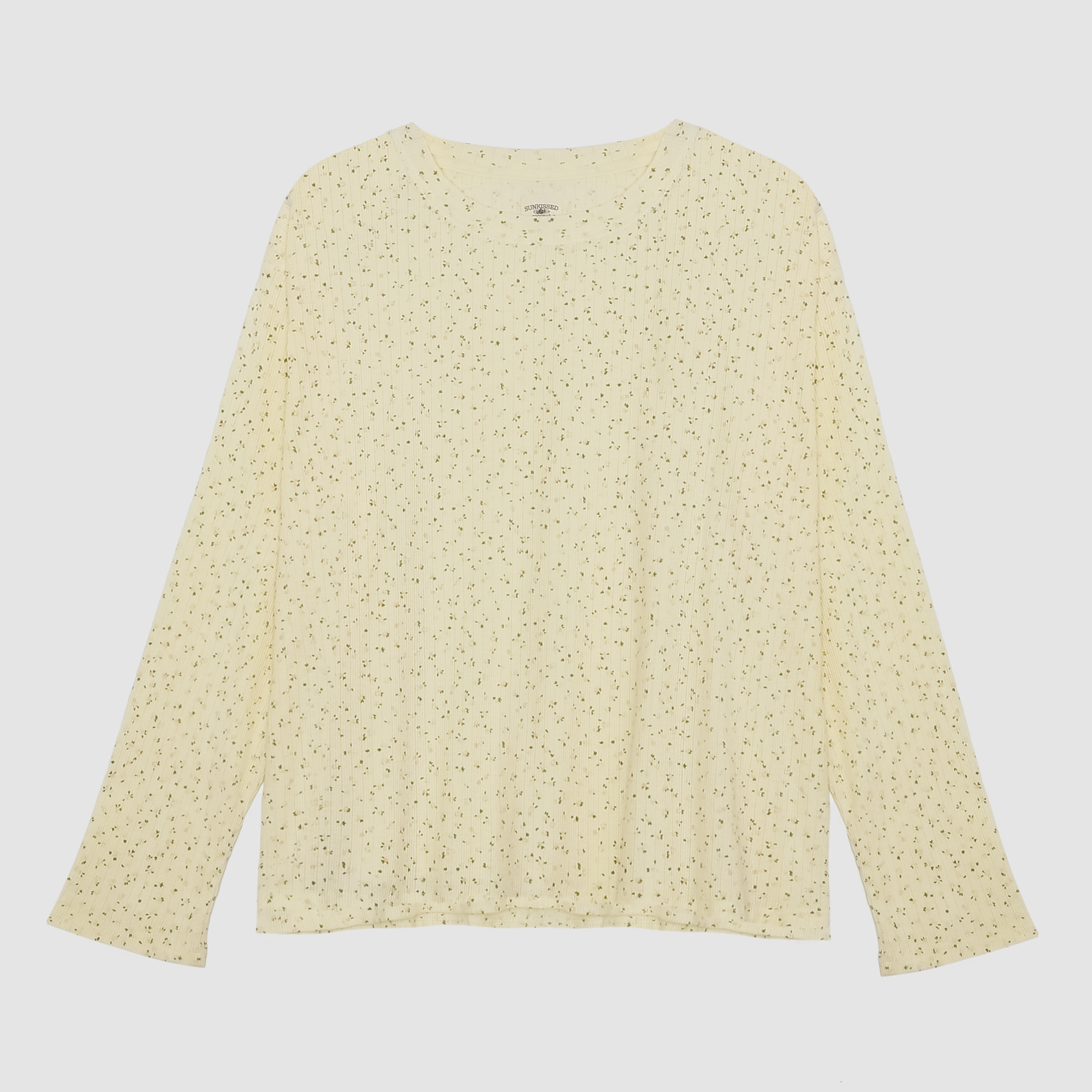 Sunkissed Coconut Long Sleeve Pajama Top