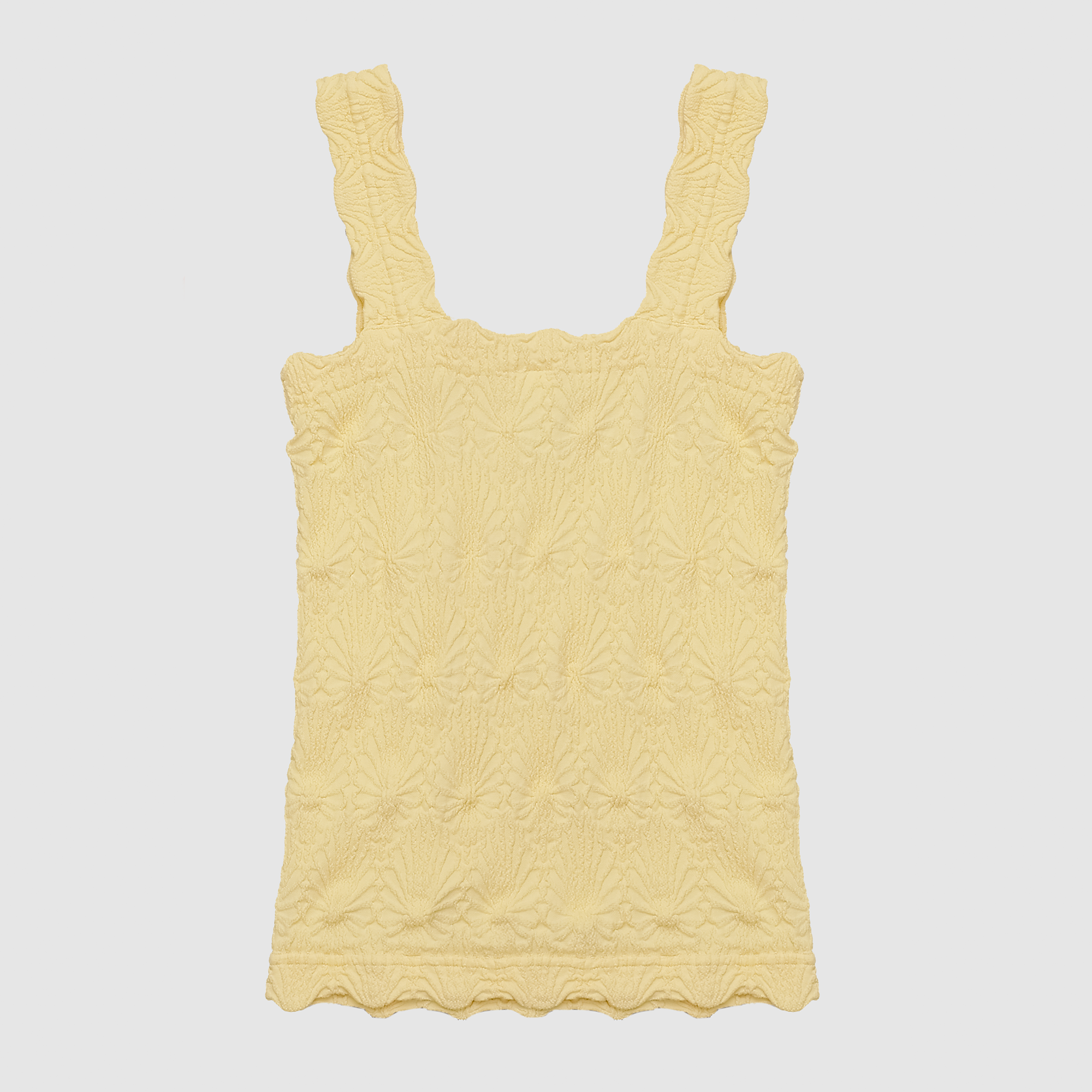 Layla Floral Cami in Lemon Yellow