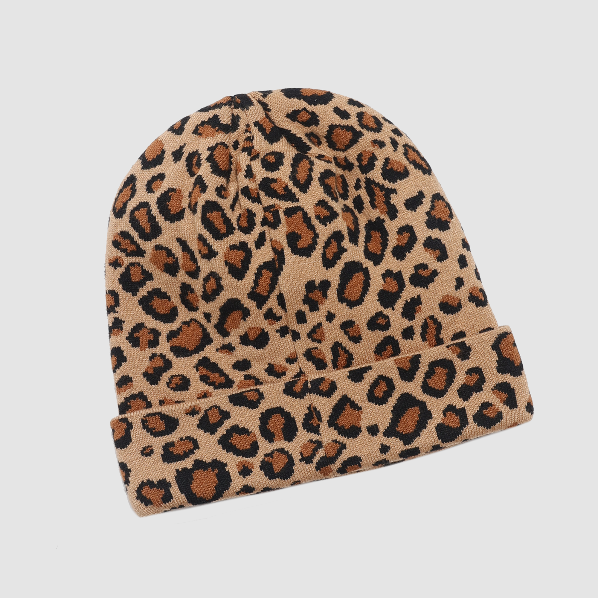 Leopard Print Beanie
