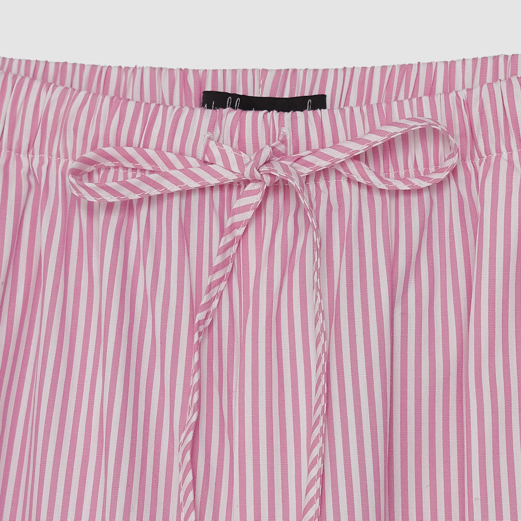 Maddie Striped Pants in Pink/White