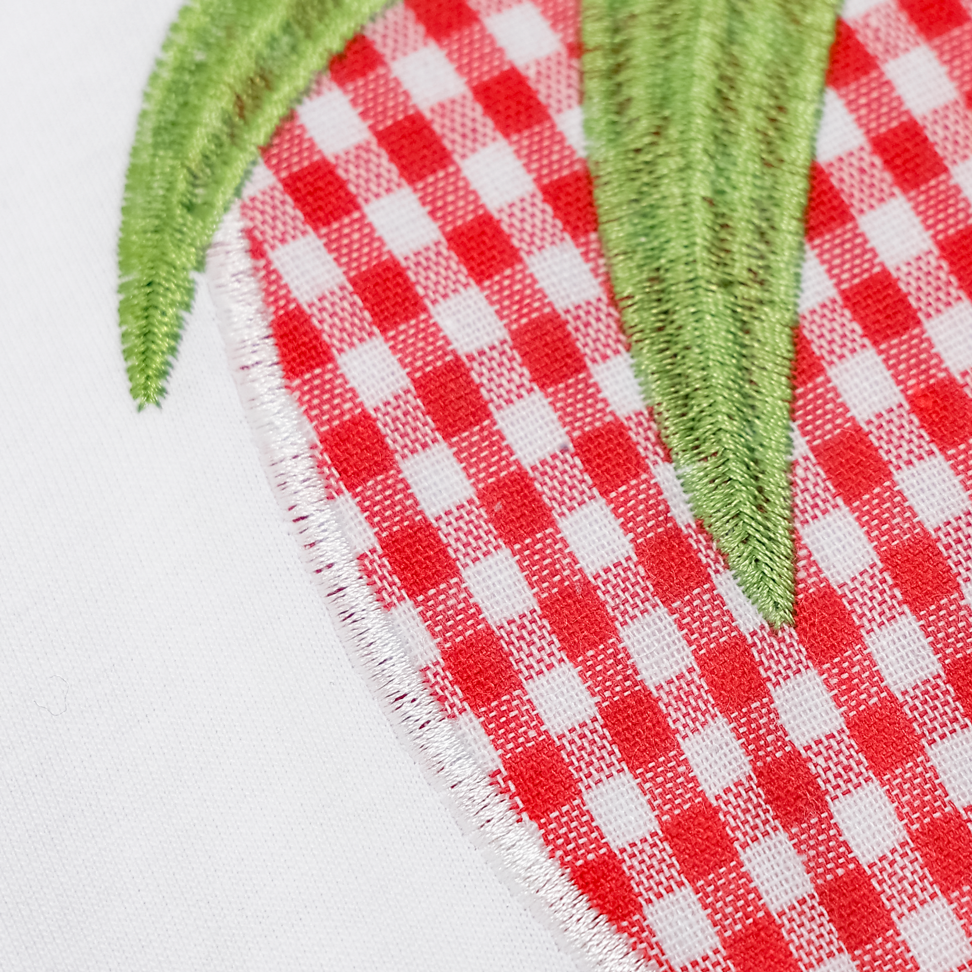 Matilda Gingham Strawberry Tee
