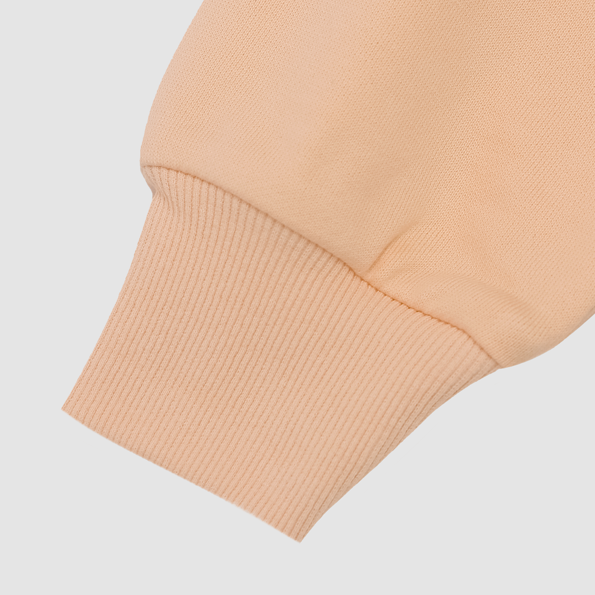 Mockneck Sunkissed Varsity Embroidered Sweatshirt in Papaya Orange