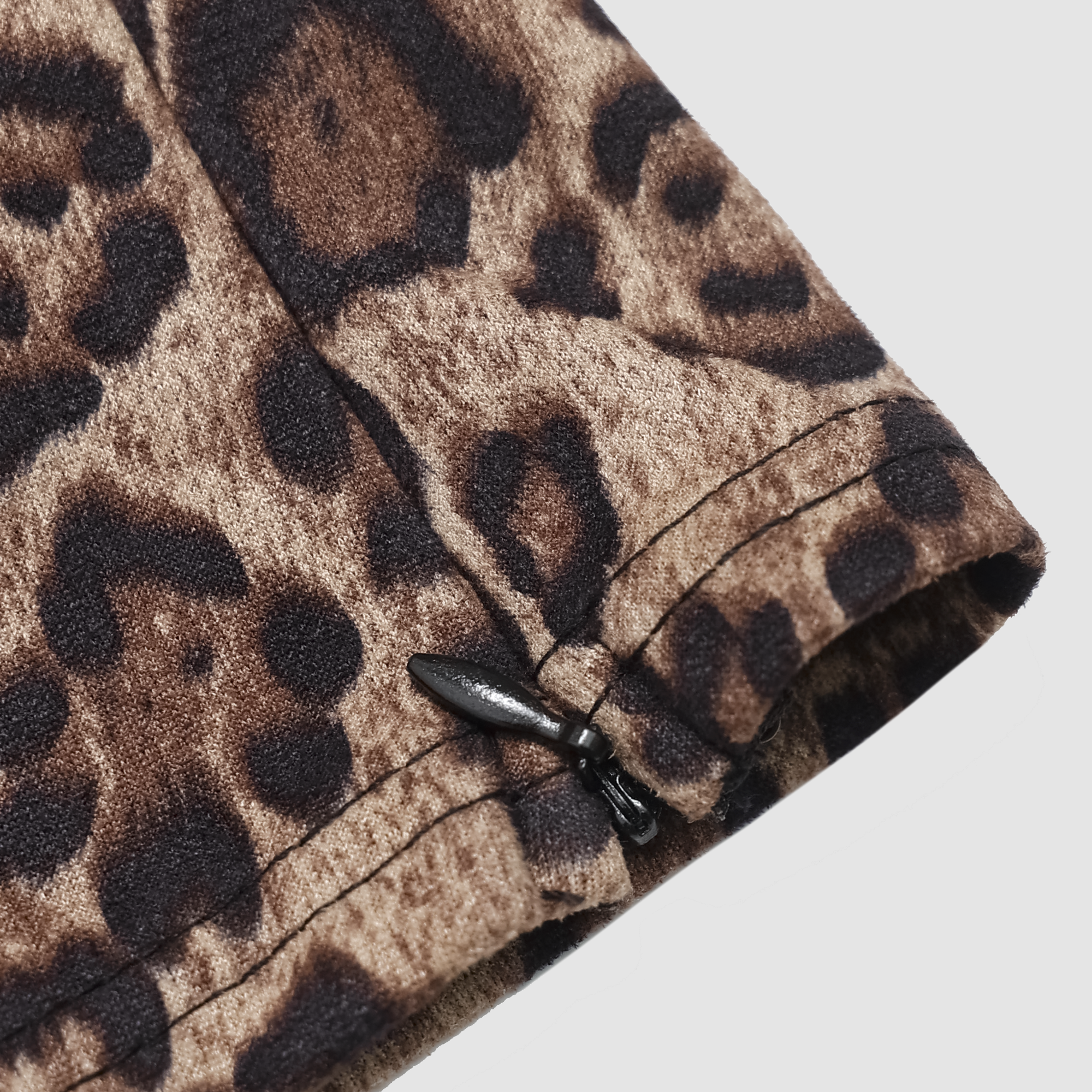 Natalia Velvet Leopard Contrast Tank