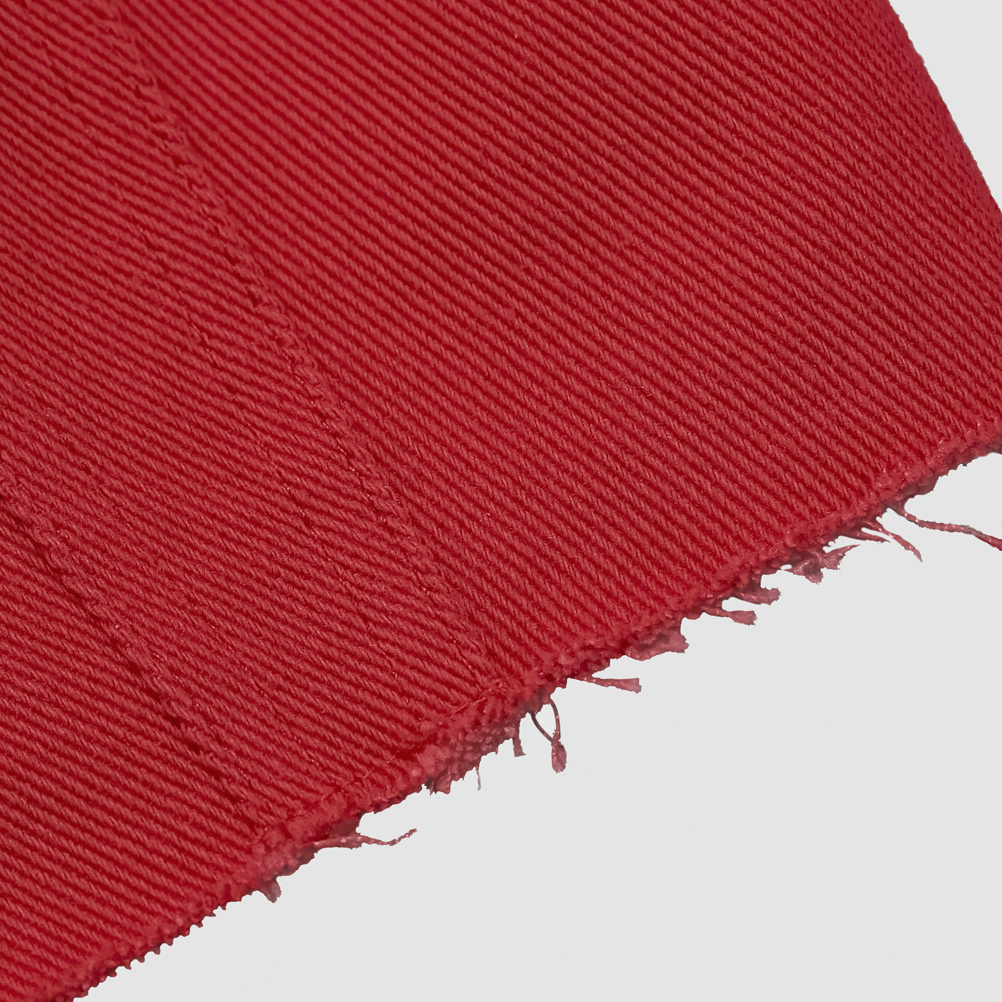 Petra Denim Tube Top in Red